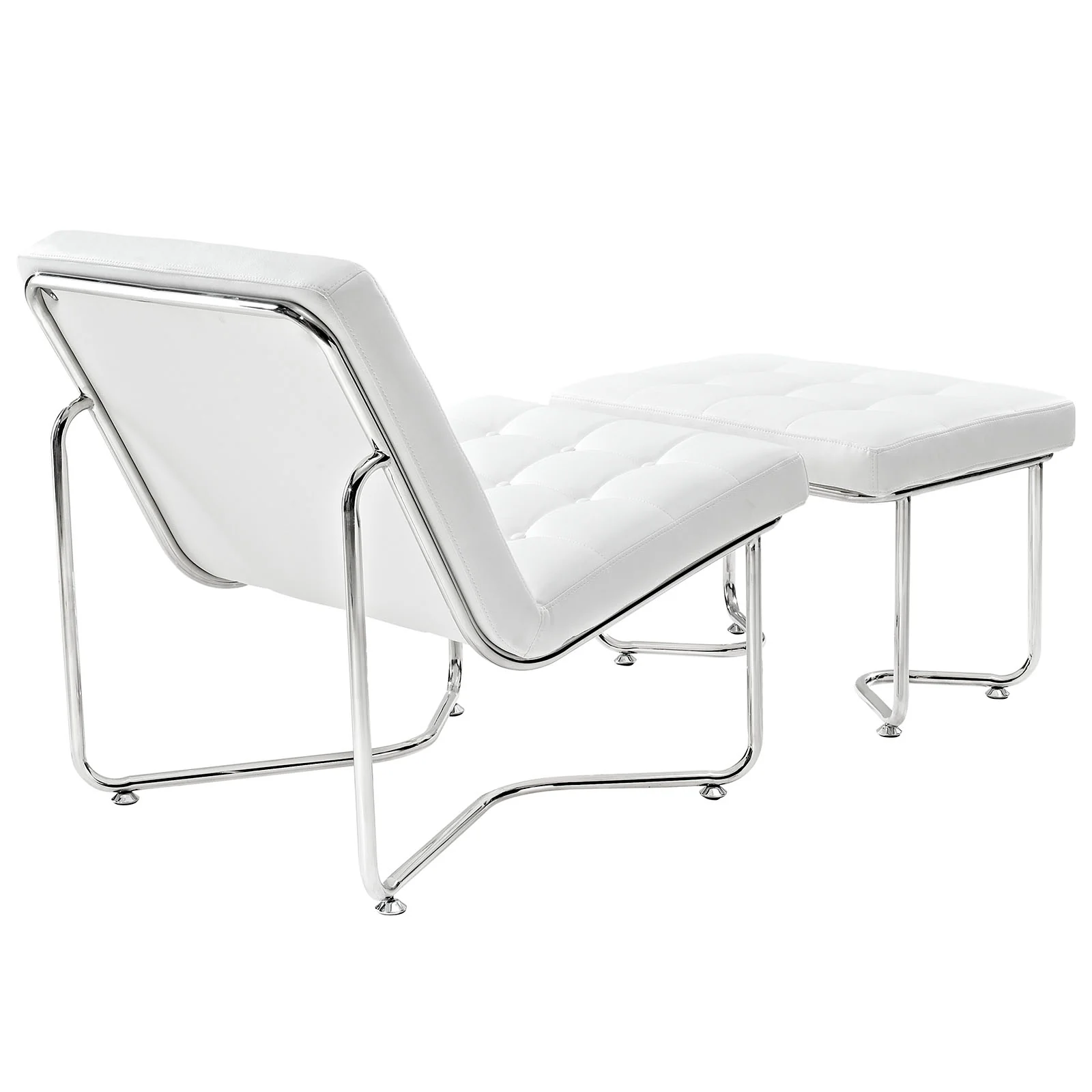 Gibraltar Upholstered Vinyl Lounge Chair By Modway - EEI-262 - Image 4