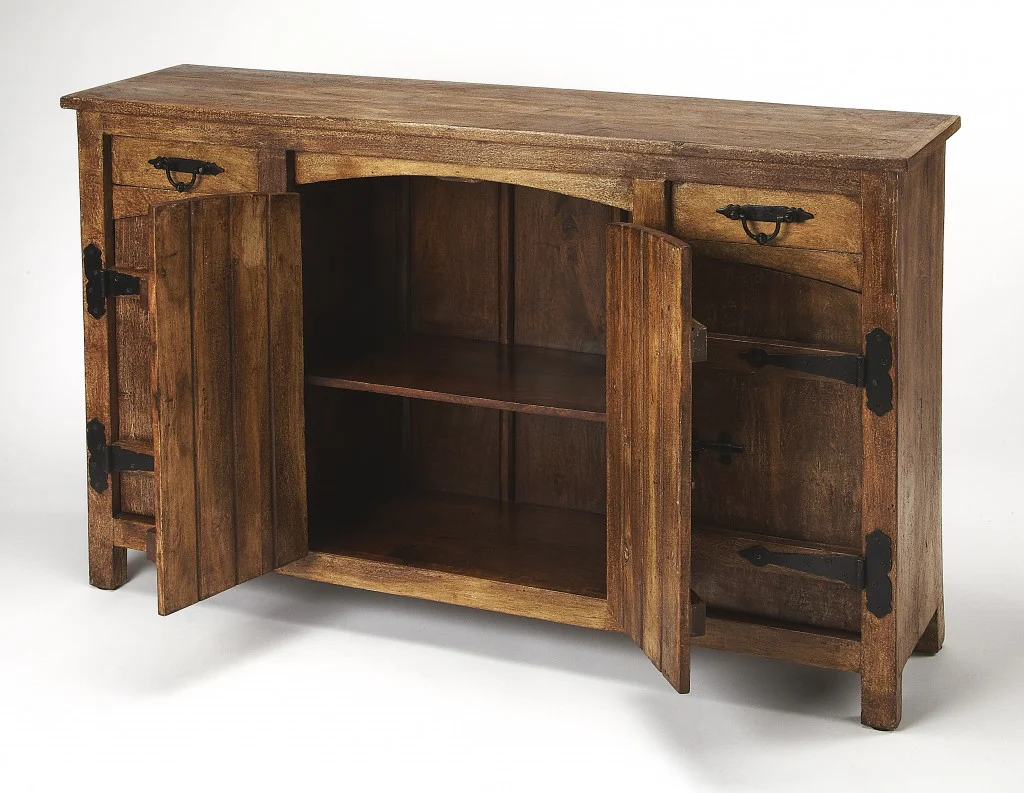 Giddings Rustic Sideboard By Homeroots - Image 2