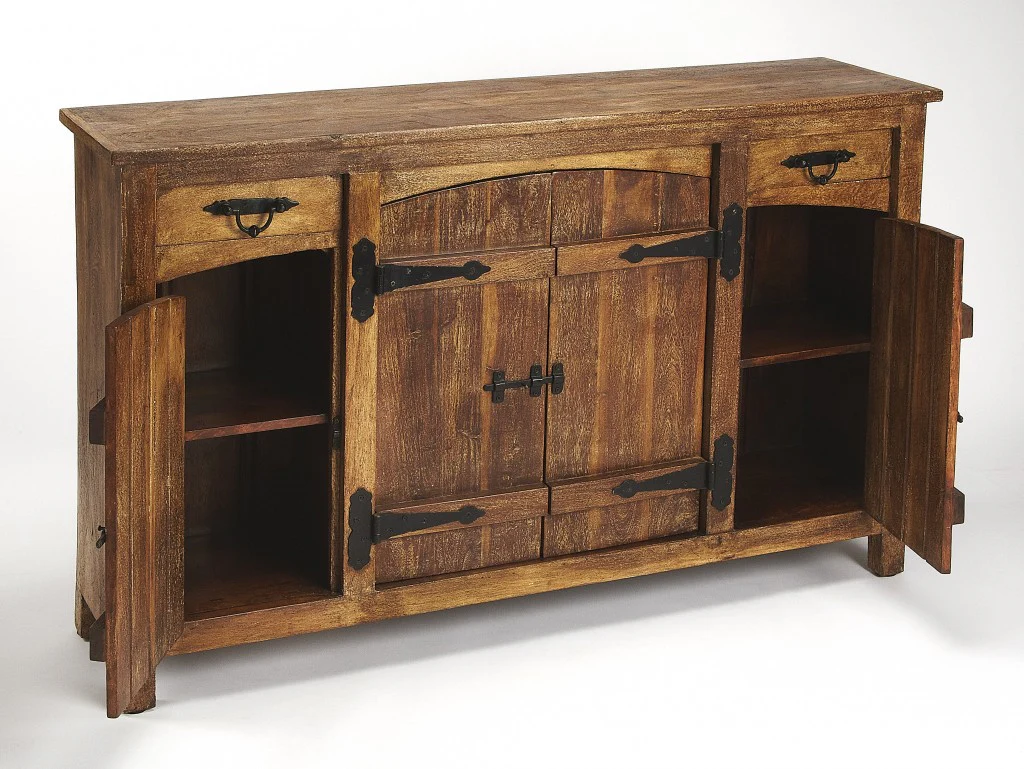 Giddings Rustic Sideboard By Homeroots - Image 3