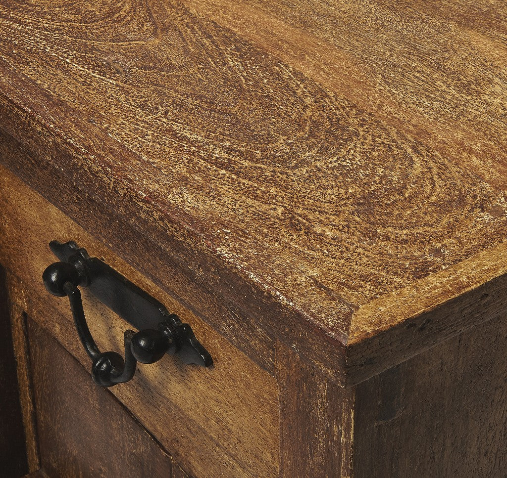 Giddings Rustic Sideboard By Homeroots - Image 5