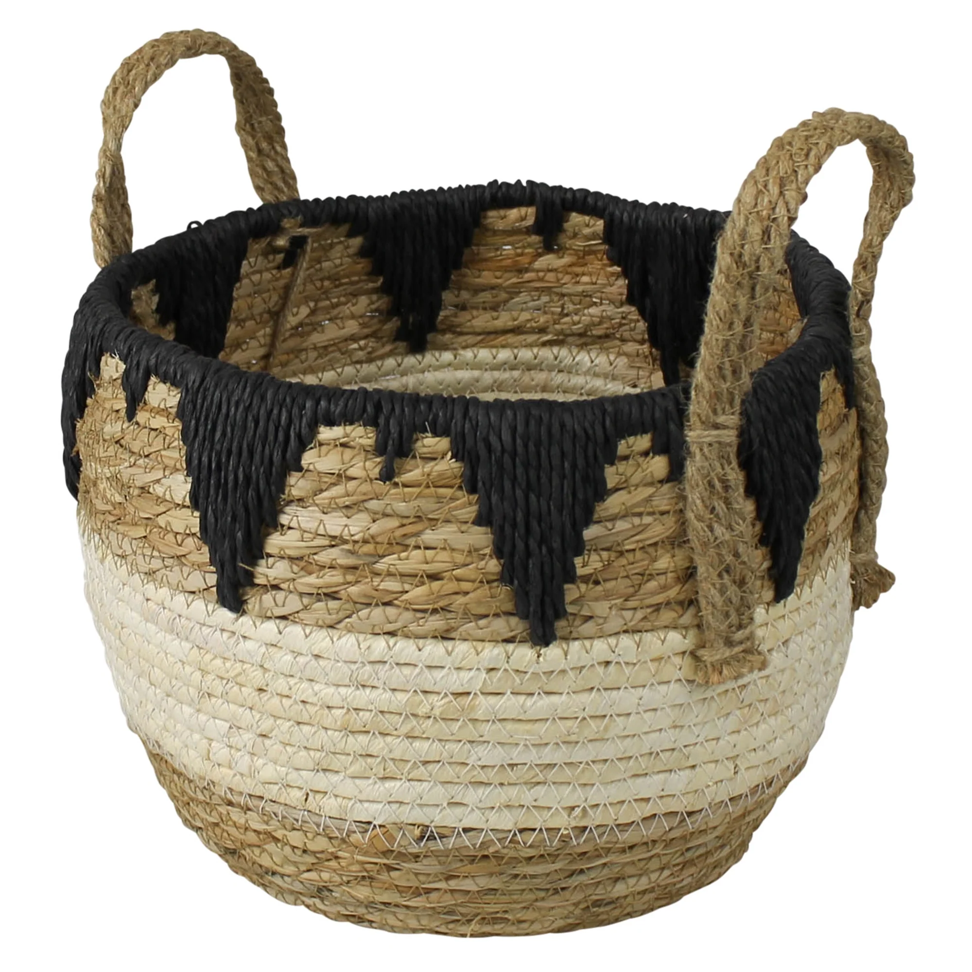 Gideon Baskets, Tribal Rim, Set of 3 By HomArt - Image 2