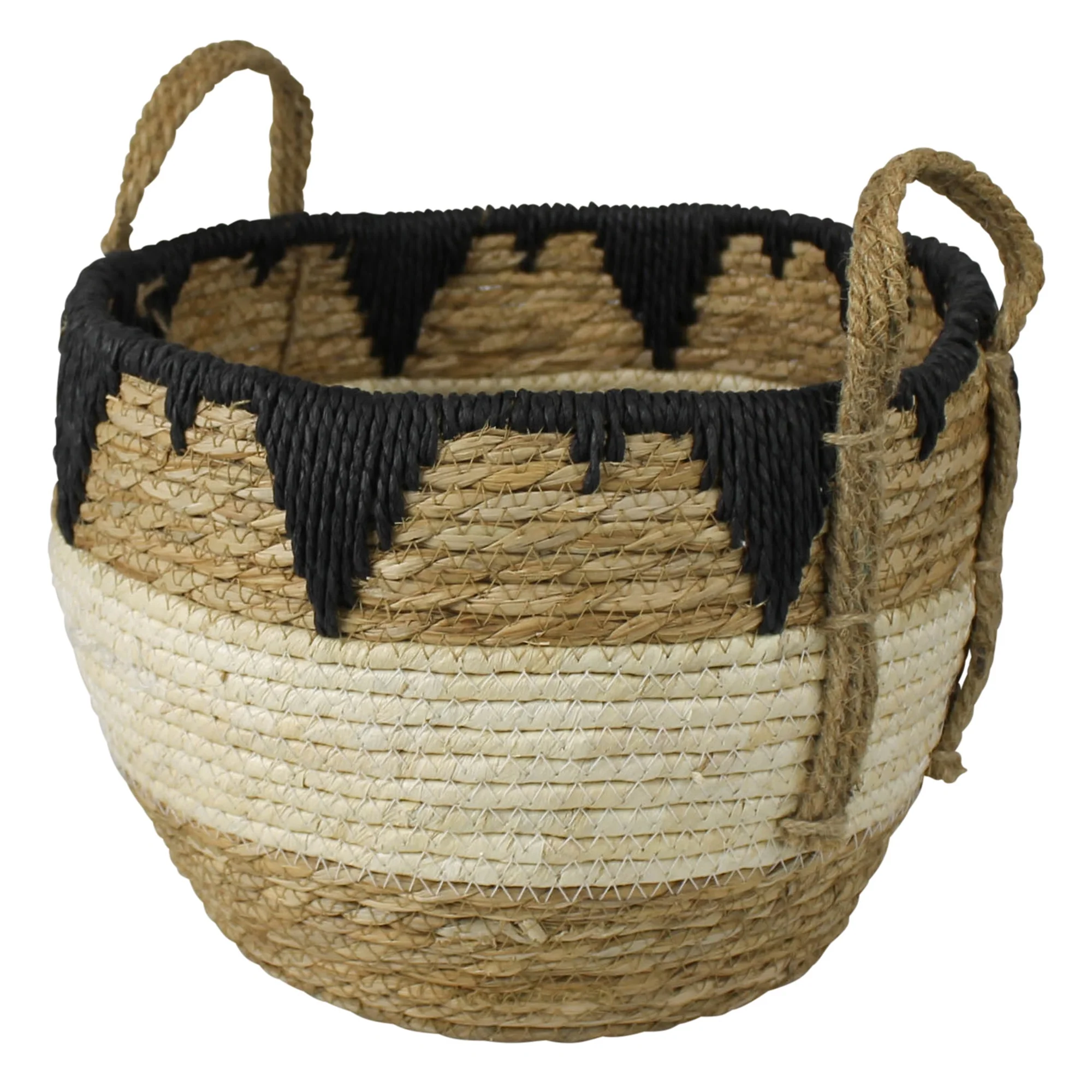 Gideon Baskets, Tribal Rim, Set of 3 By HomArt - Image 3