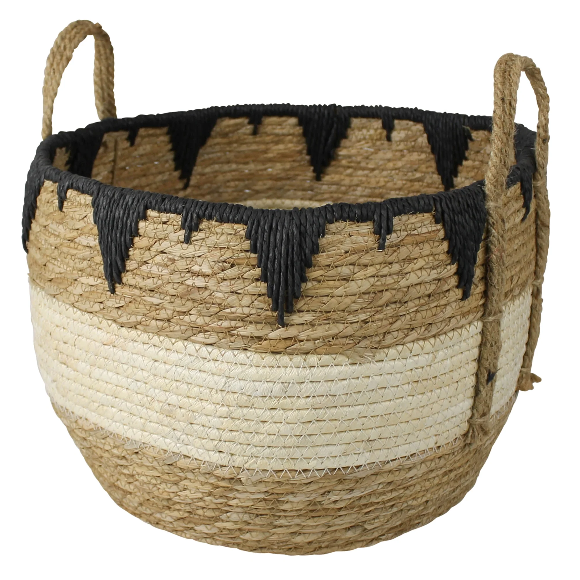 Gideon Baskets, Tribal Rim, Set of 3 By HomArt - Image 4