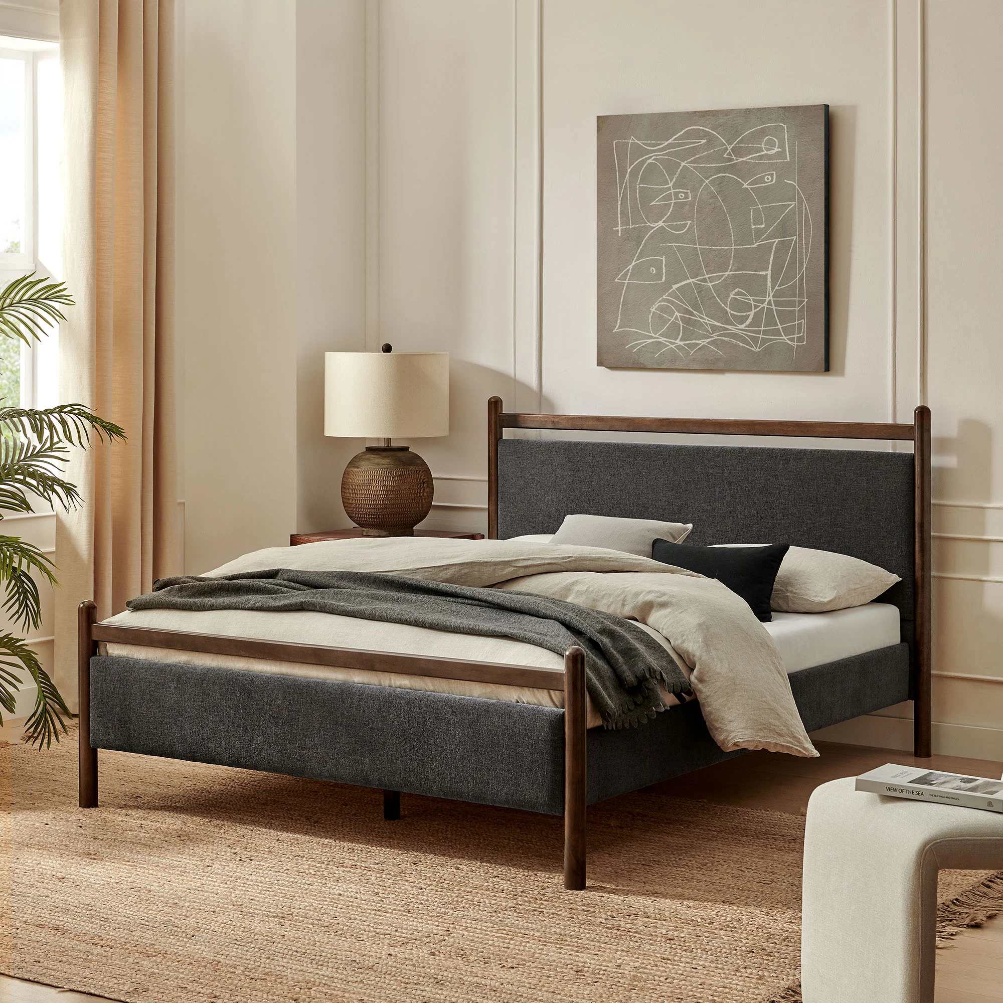 Ginny Full Size Platform Bed Frame by Modway - Image 17