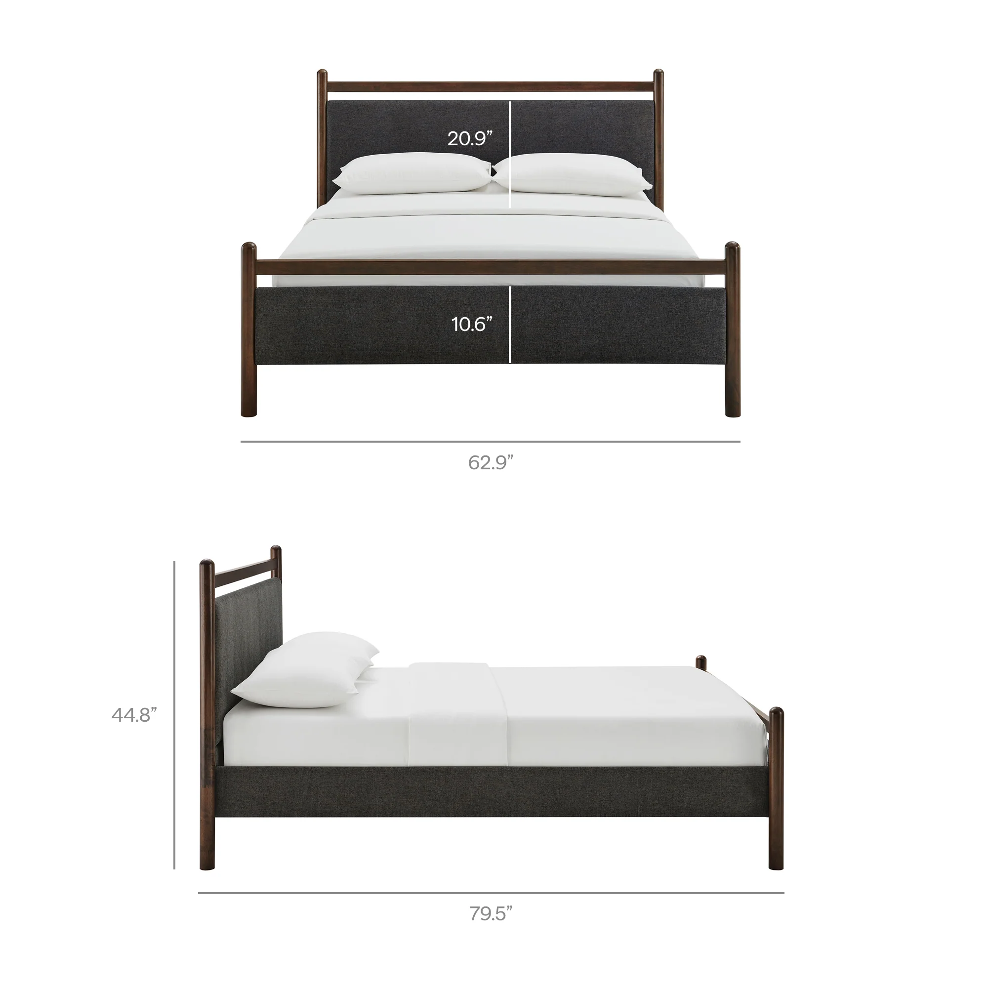 Ginny Full Size Platform Bed Frame by Modway - Image 19