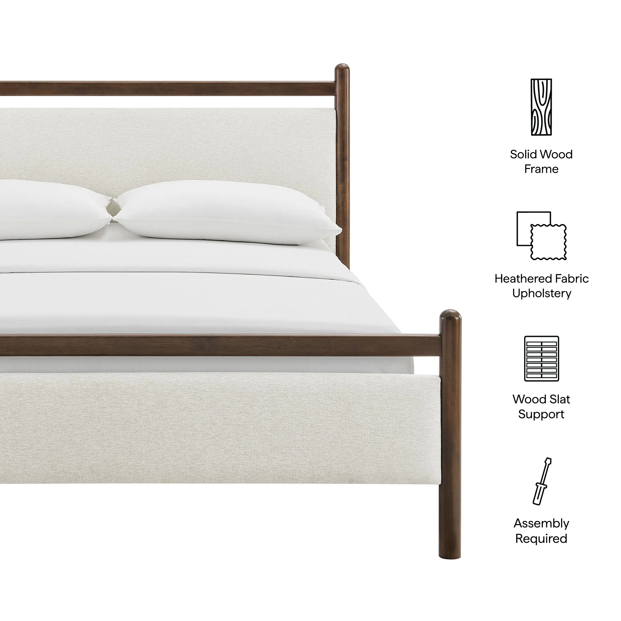 Ginny Full Size Platform Bed Frame by Modway - Image 28