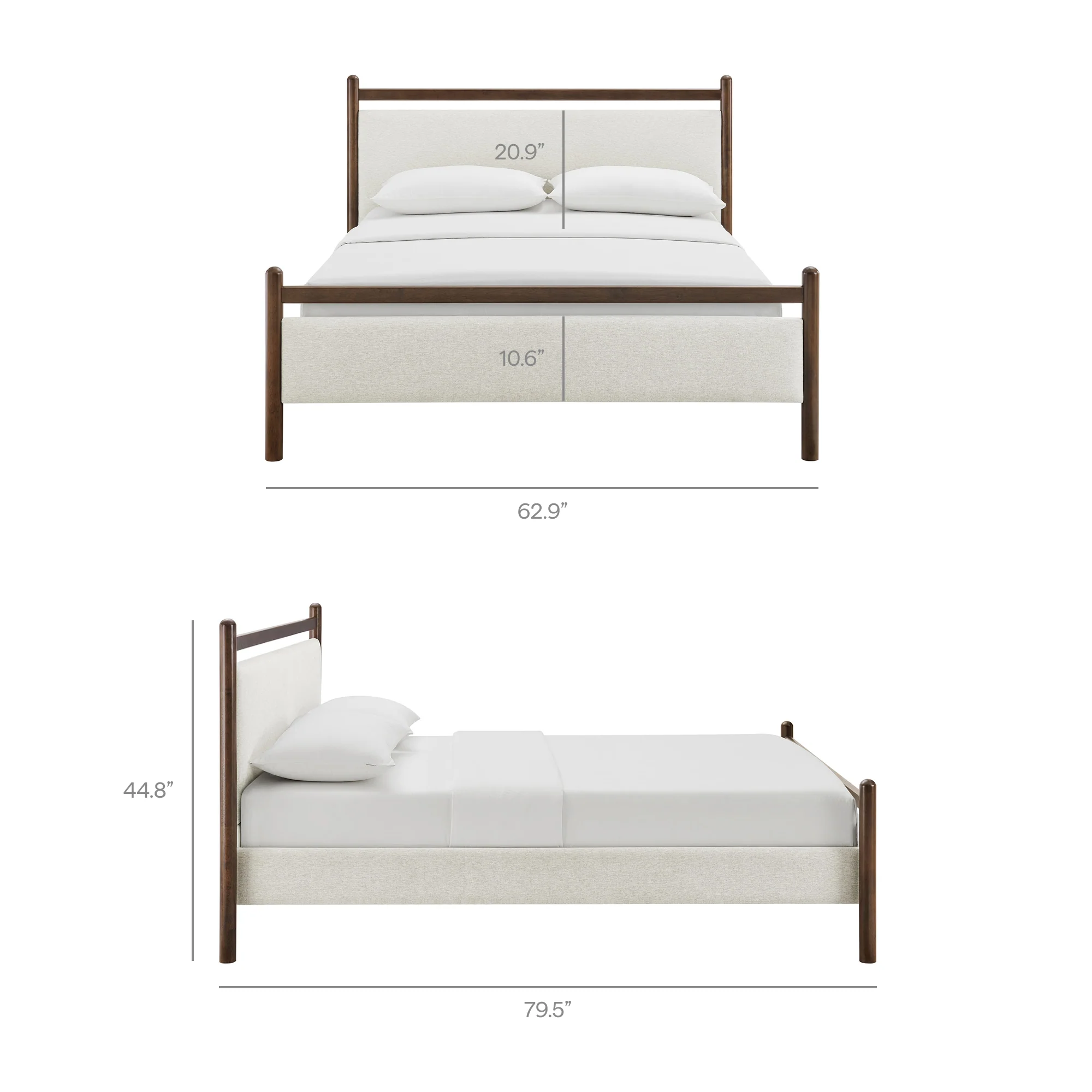 Ginny Full Size Platform Bed Frame by Modway - Image 29