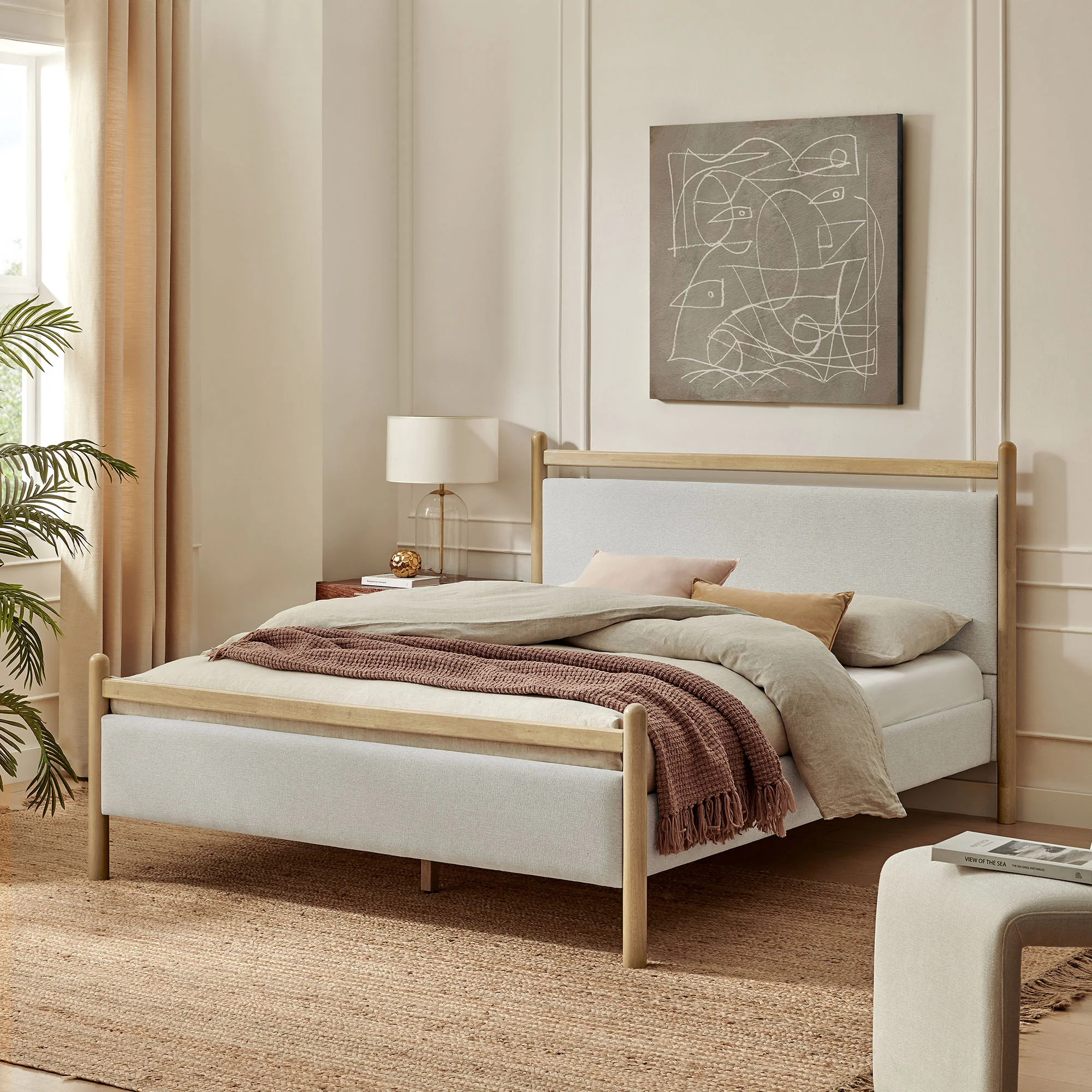 Ginny Full Size Platform Bed Frame by Modway - Image 7