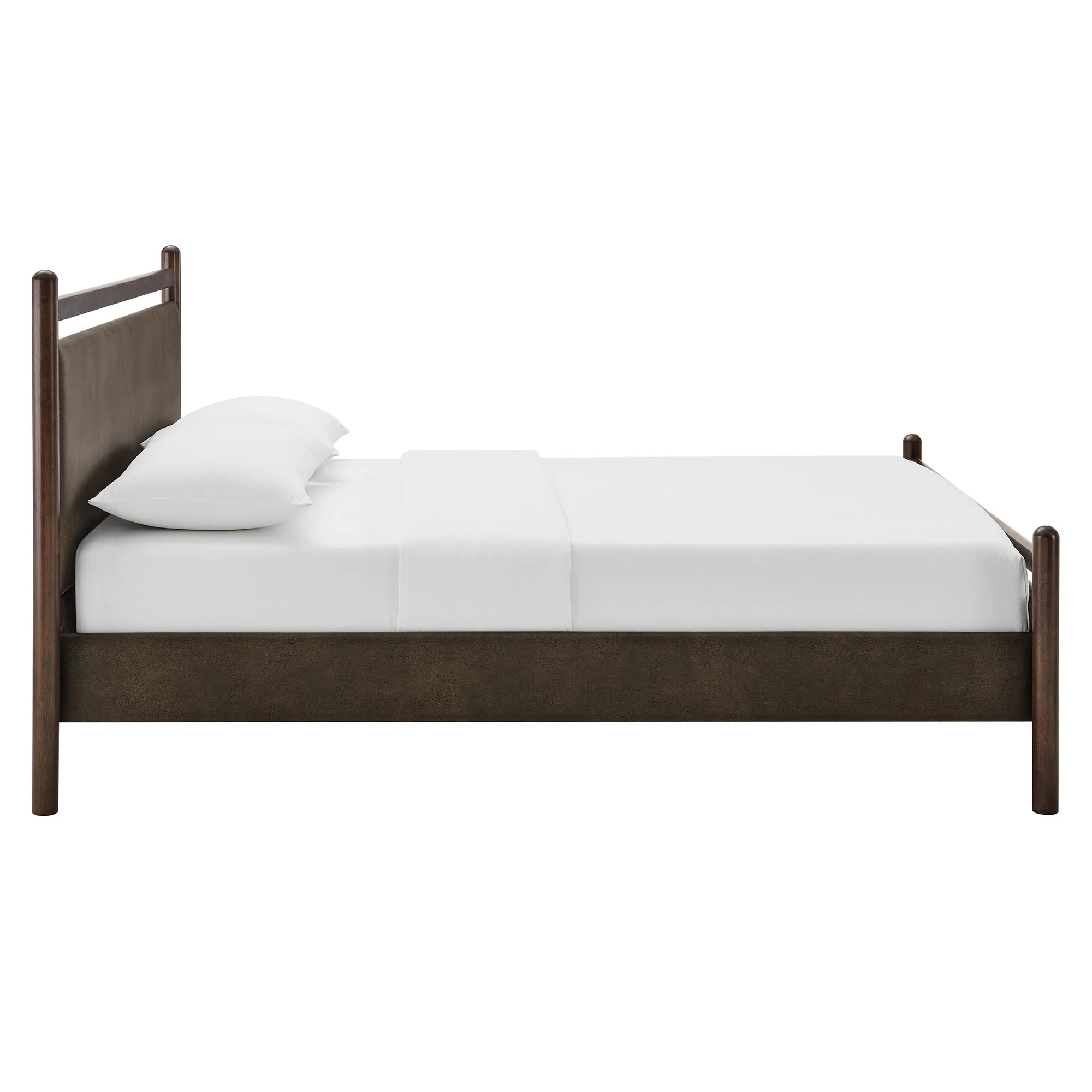 Ginny Full Size Vegan Leather Platform Bed Frame by Modway - Image 12