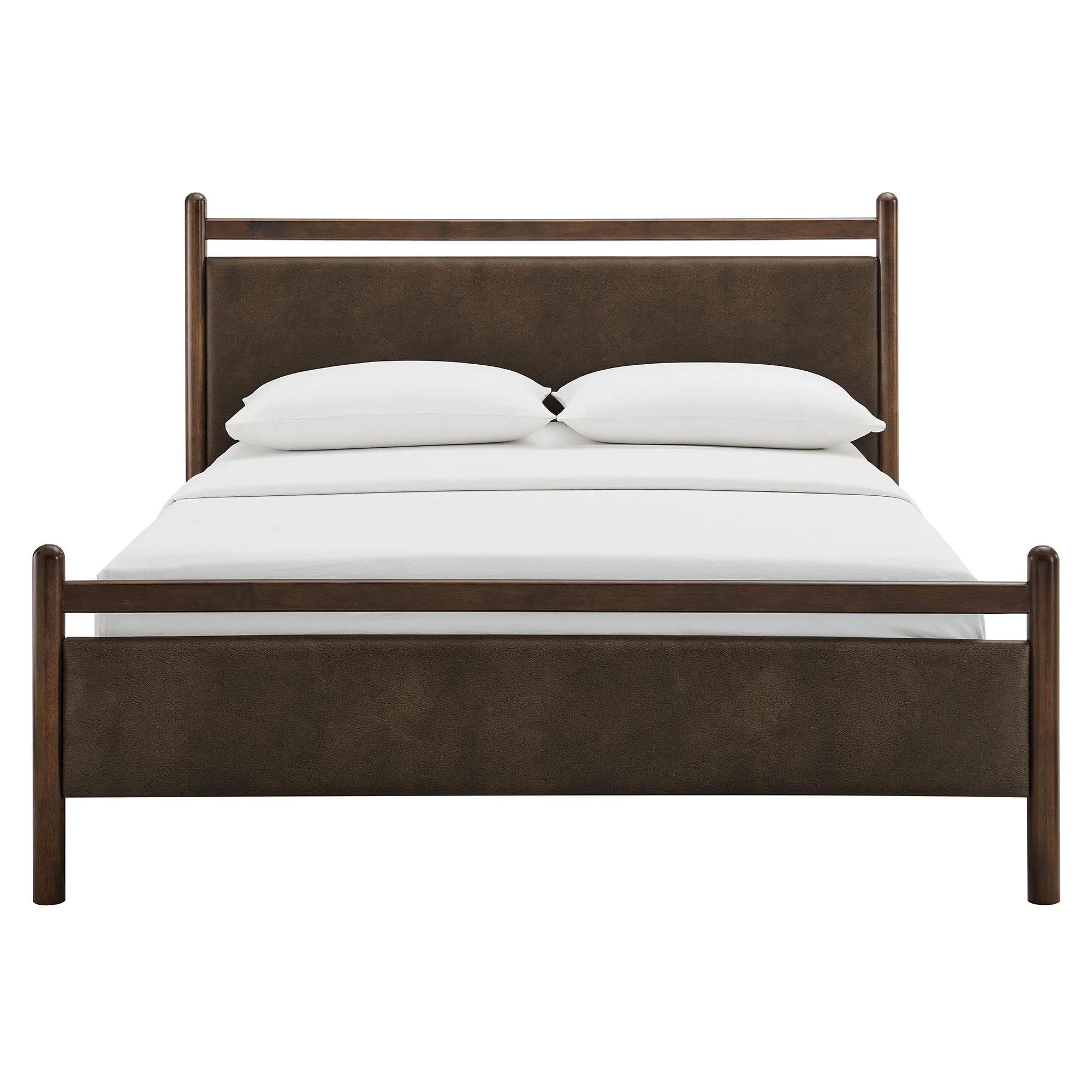 Ginny Full Size Vegan Leather Platform Bed Frame by Modway - Image 13