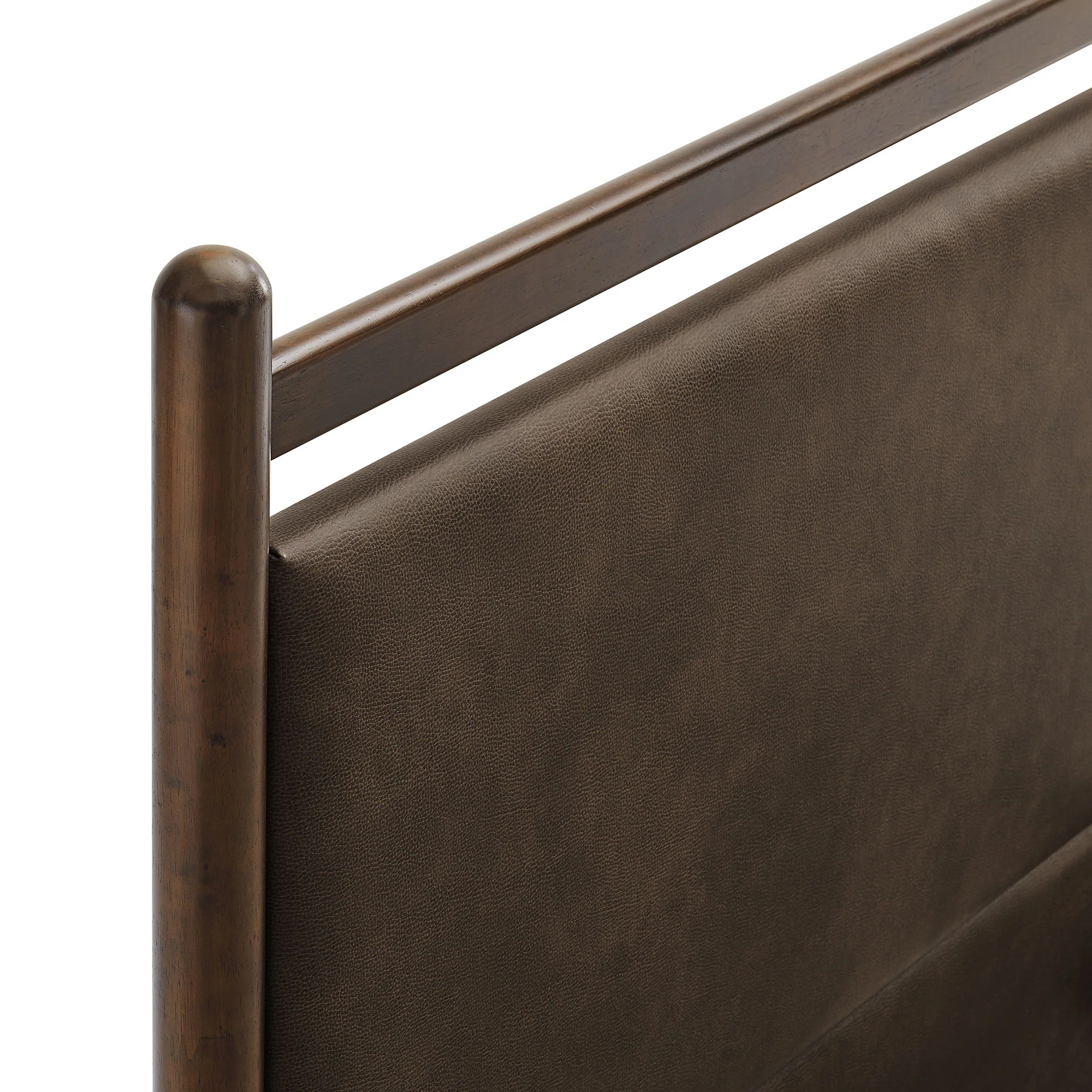 Ginny Full Size Vegan Leather Platform Bed Frame by Modway - Image 14