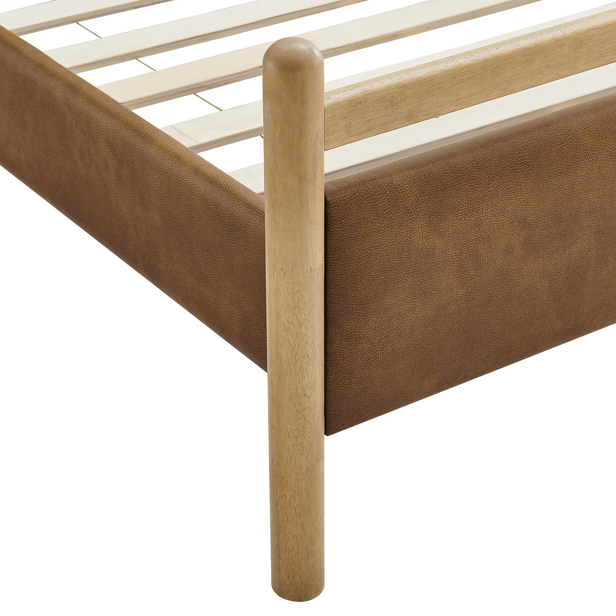Ginny Full Size Vegan Leather Platform Bed Frame by Modway - Image 5
