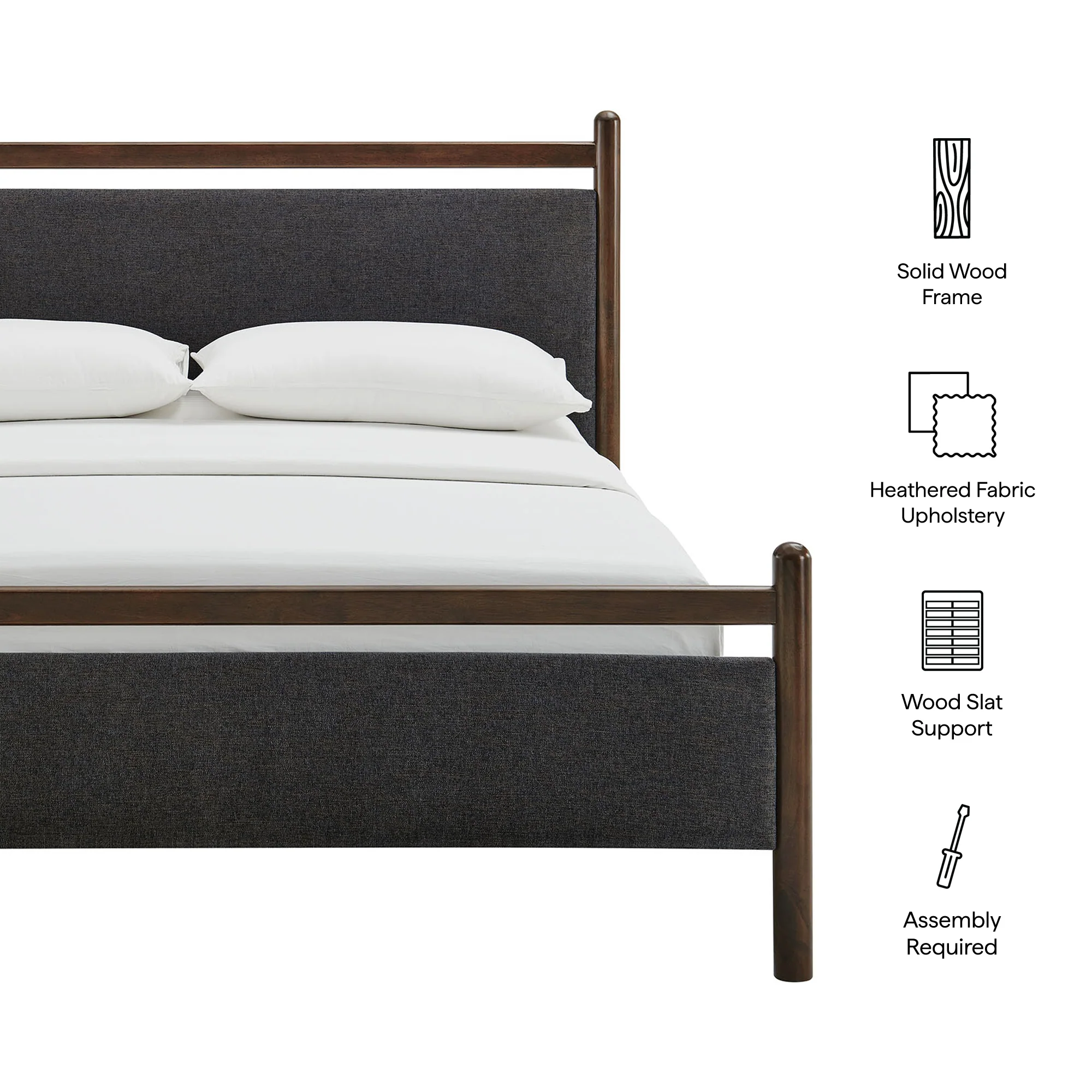 Ginny Queen Size Platform Bed Frame by Modway - Image 18