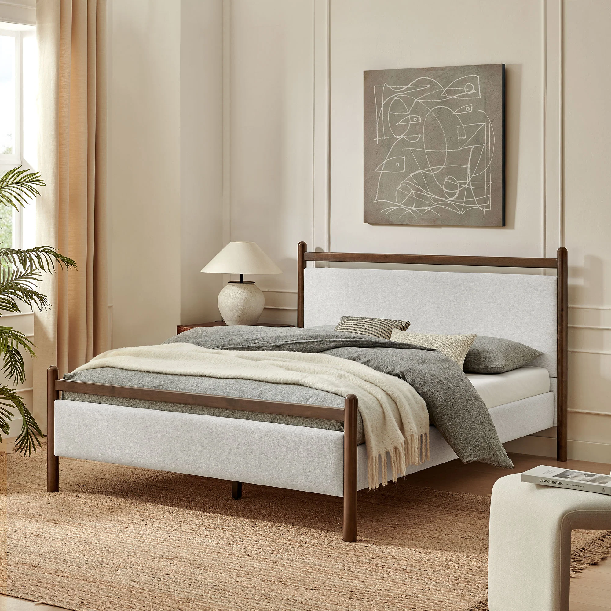 Ginny Queen Size Platform Bed Frame by Modway - Image 27