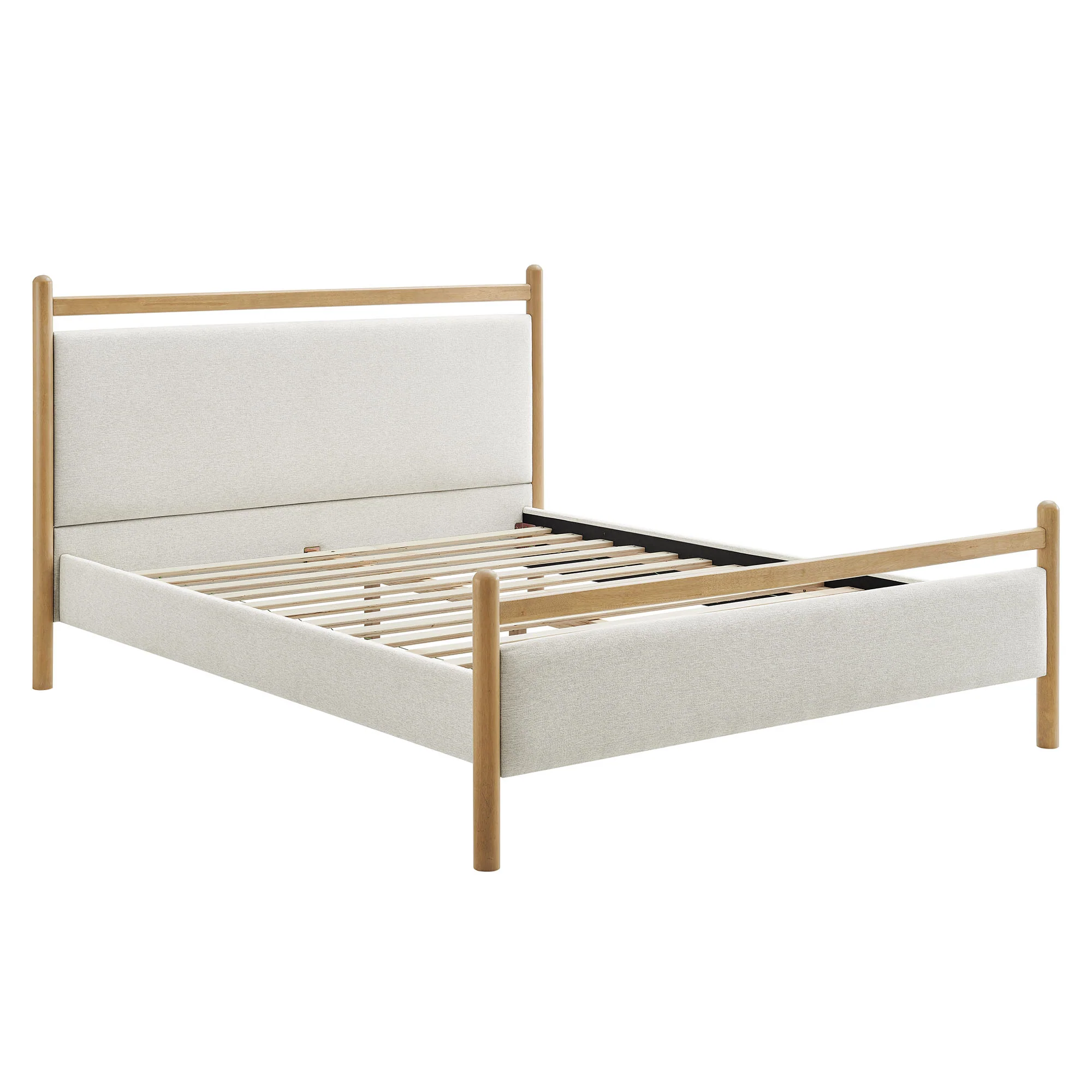 Ginny Queen Size Vegan Leather Platform Bed Frame by Modway - Image 20