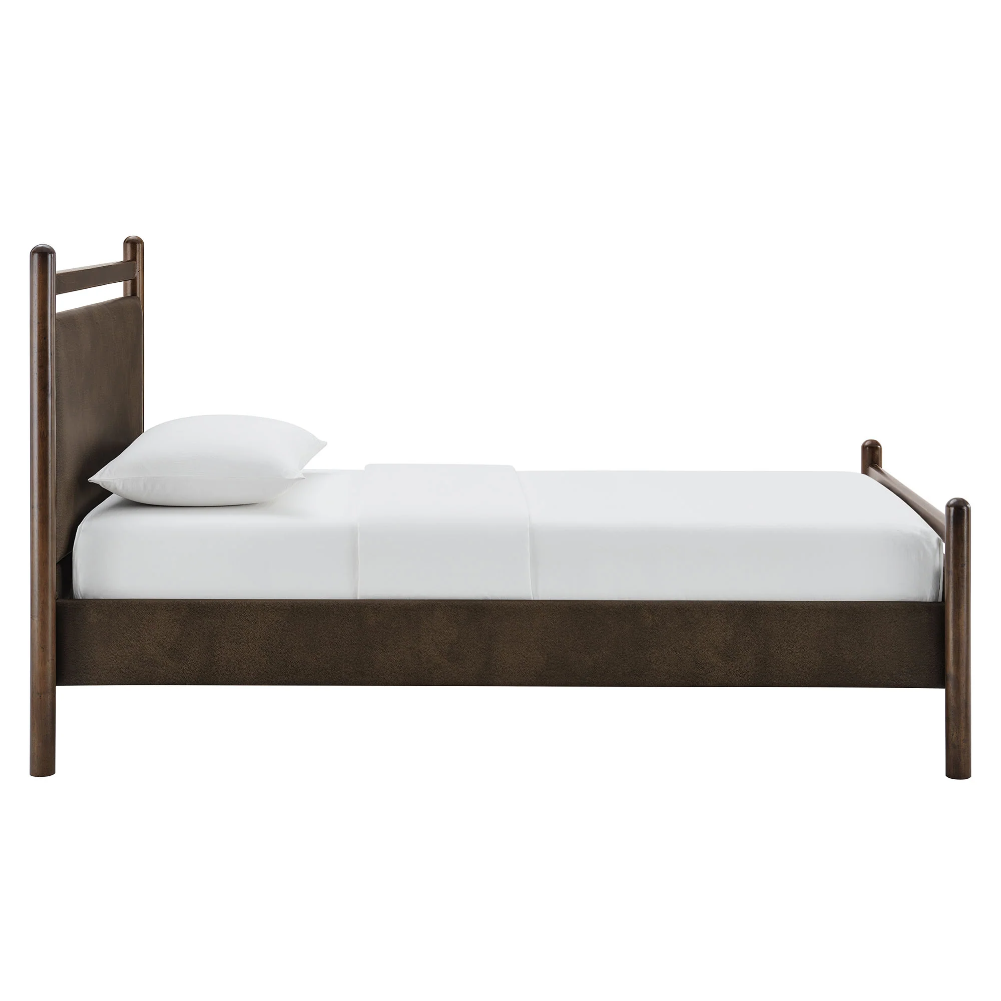 Ginny Twin Size Vegan Leather Platform Bed Frame by Modway - Image 12