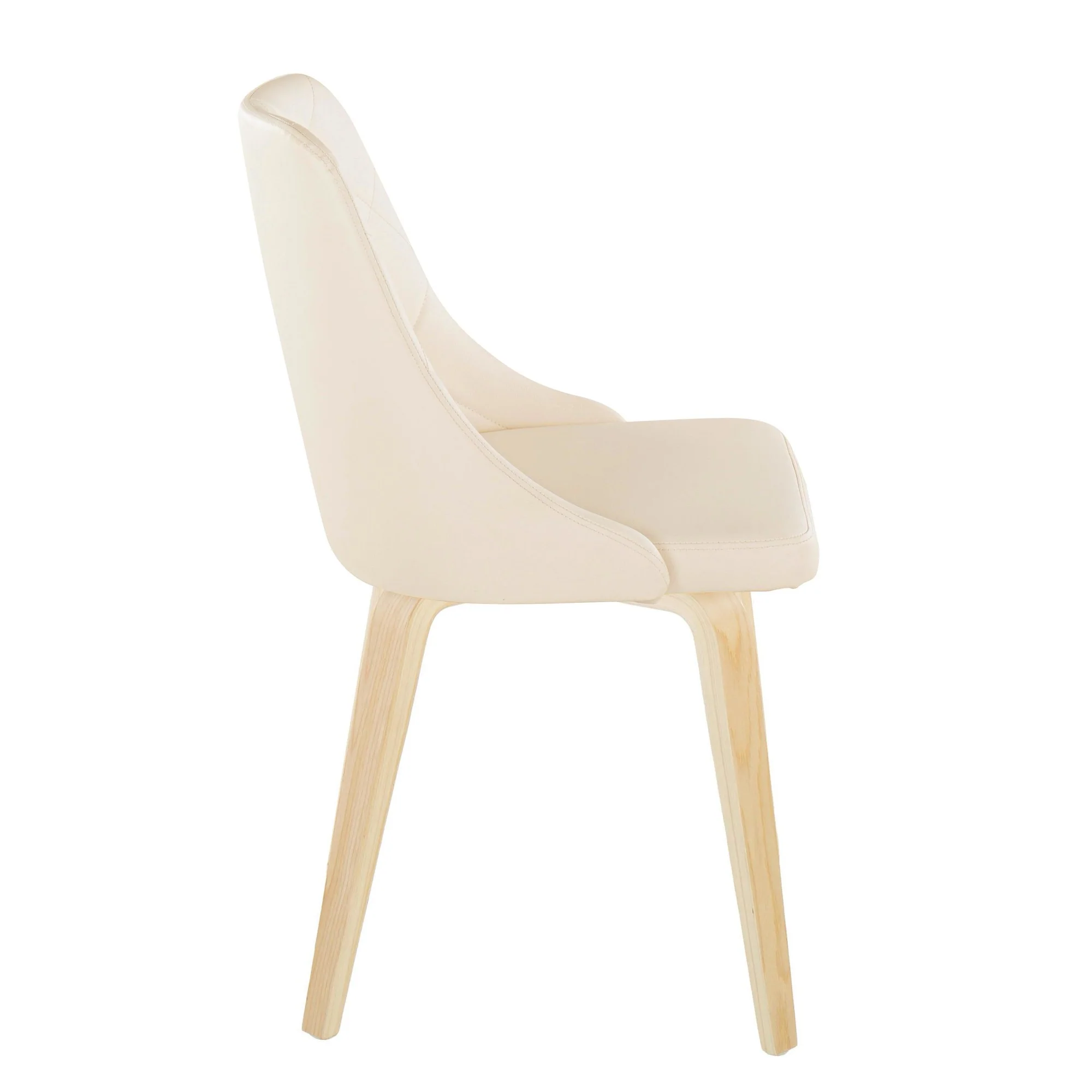 Giovanni Chair - Set of 2 Black Cream By LumiSource - Image 11