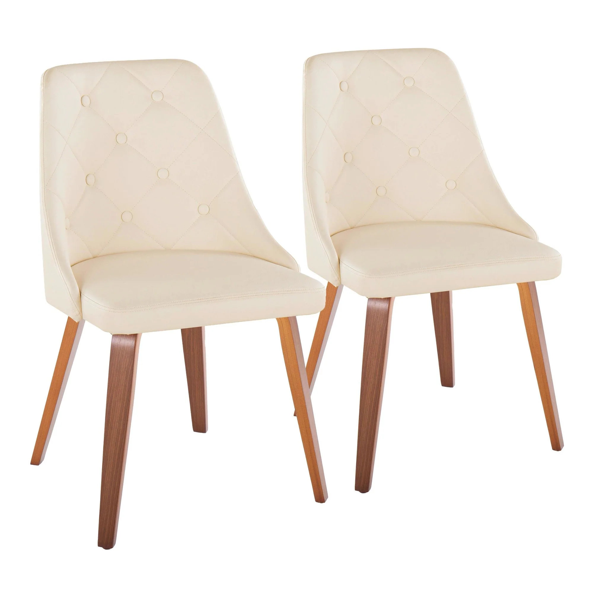 Giovanni Chair - Set of 2 Black Cream By LumiSource - Image 16