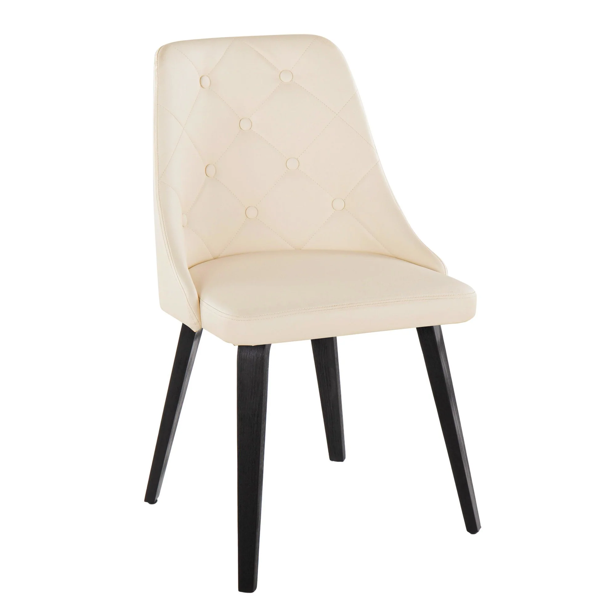 Giovanni Chair - Set of 2 Black Cream By LumiSource - Image 3