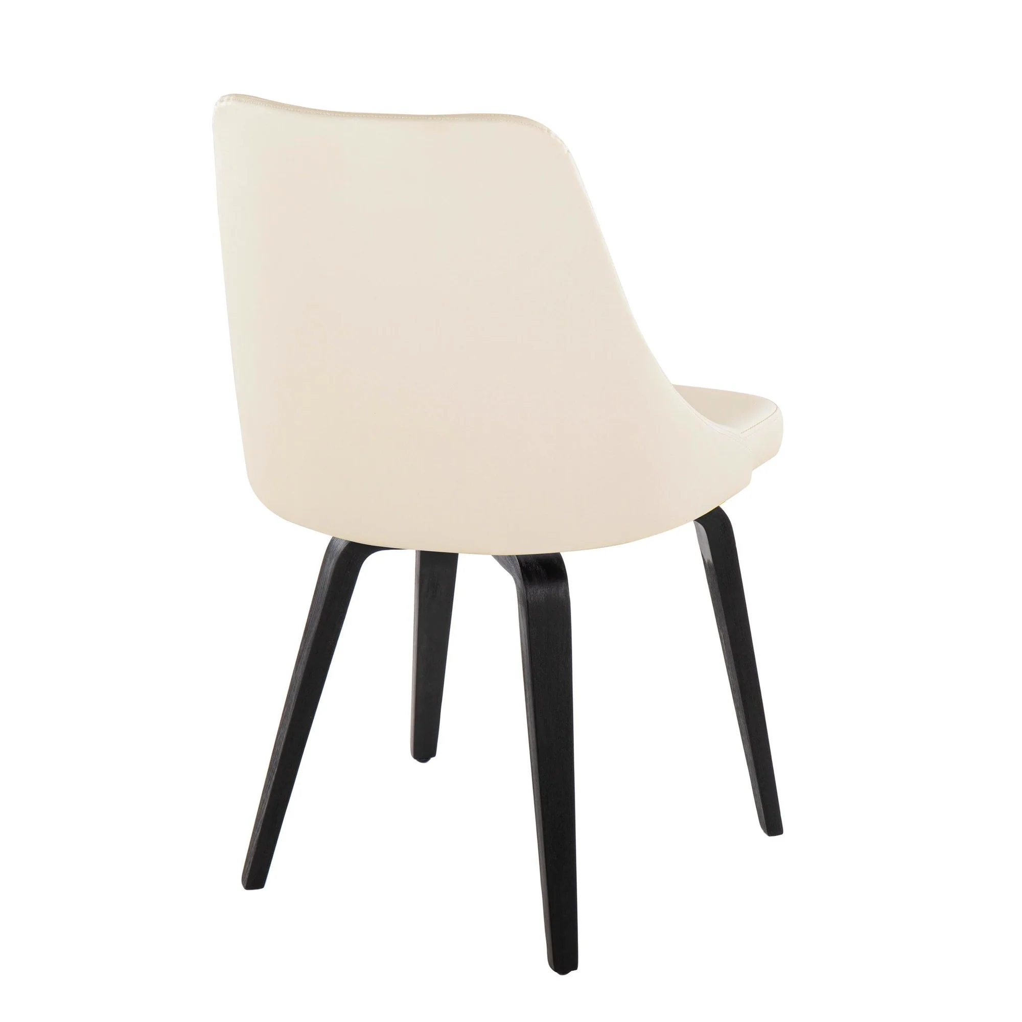 Giovanni Chair - Set of 2 Black Cream By LumiSource - Image 5