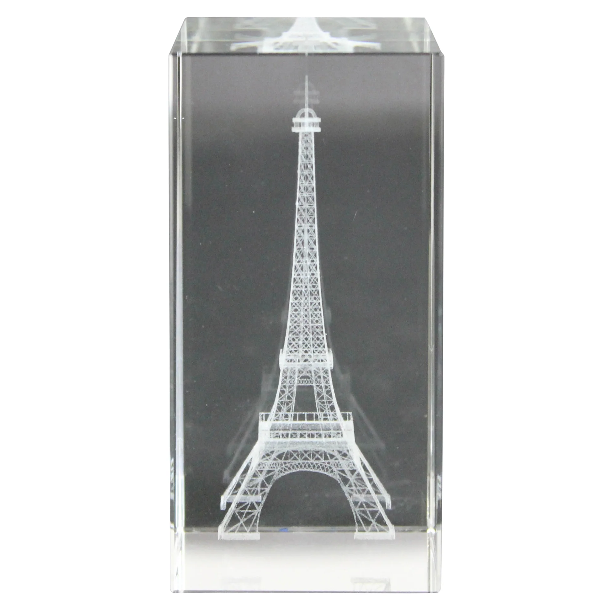 Glass Hologram - Eiffel Tower Set Of 2 By HomArt - Image 2