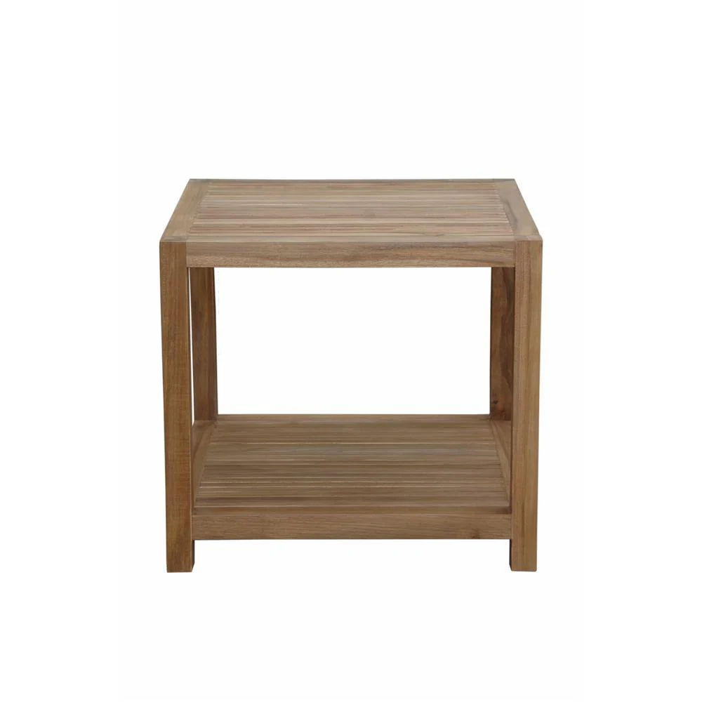 Glenmore 22" Side Table W/ 1-Tier By Anderson Teak - Image 2