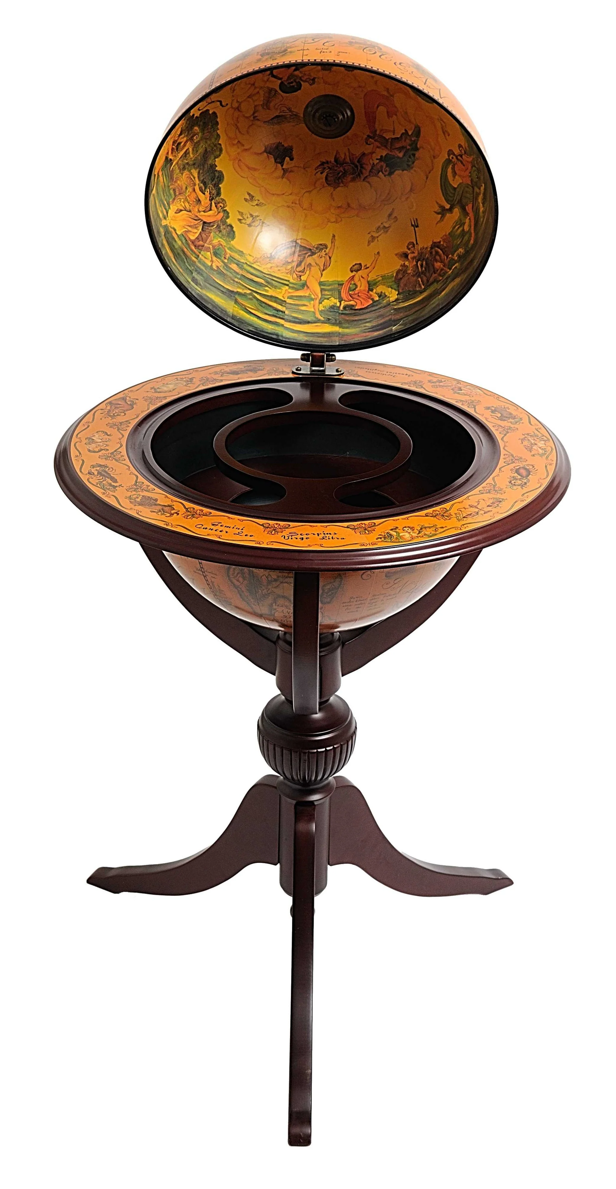 Globe Bar  Legs By Homeroots - Image 2