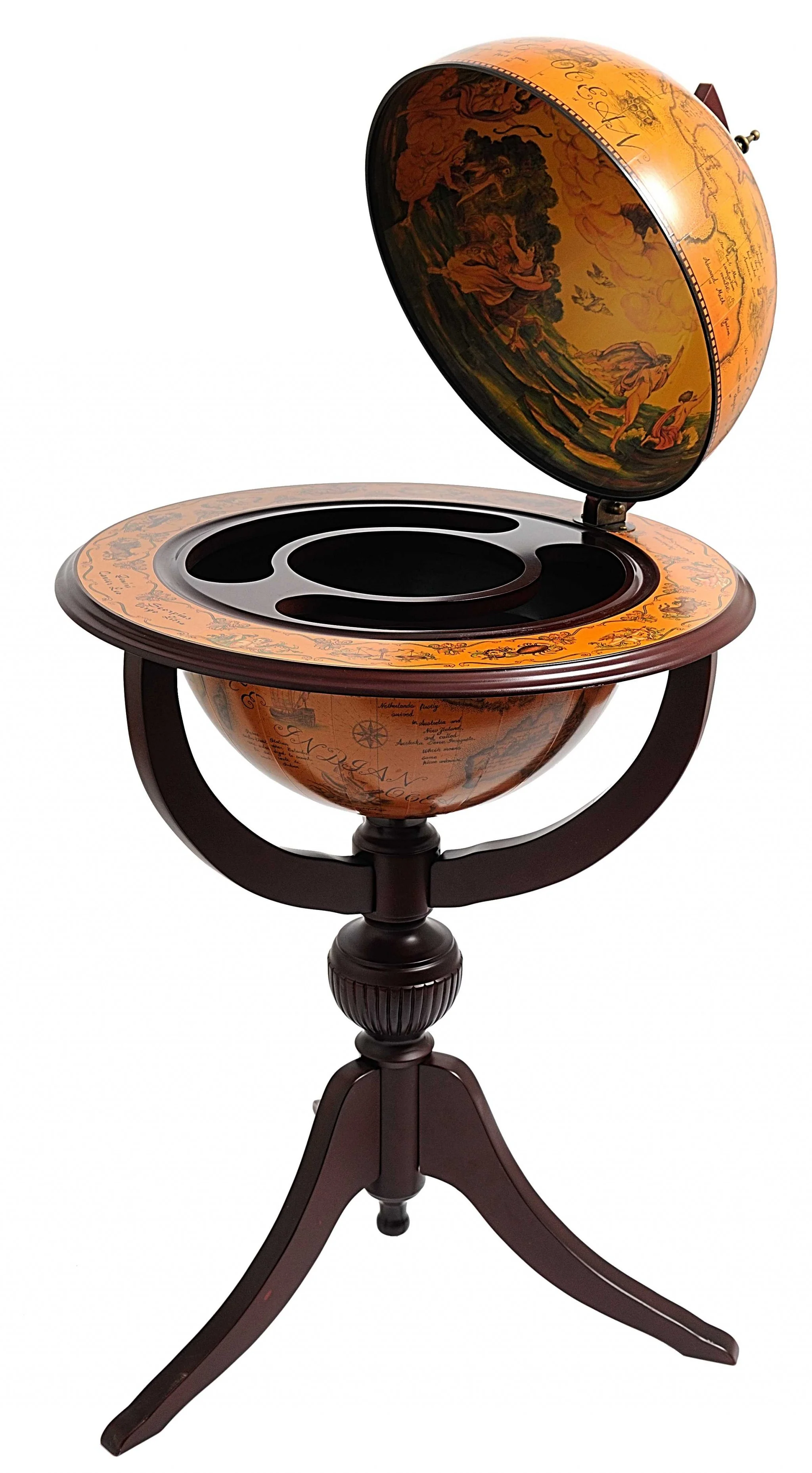 Globe Bar  Legs By Homeroots - Image 5