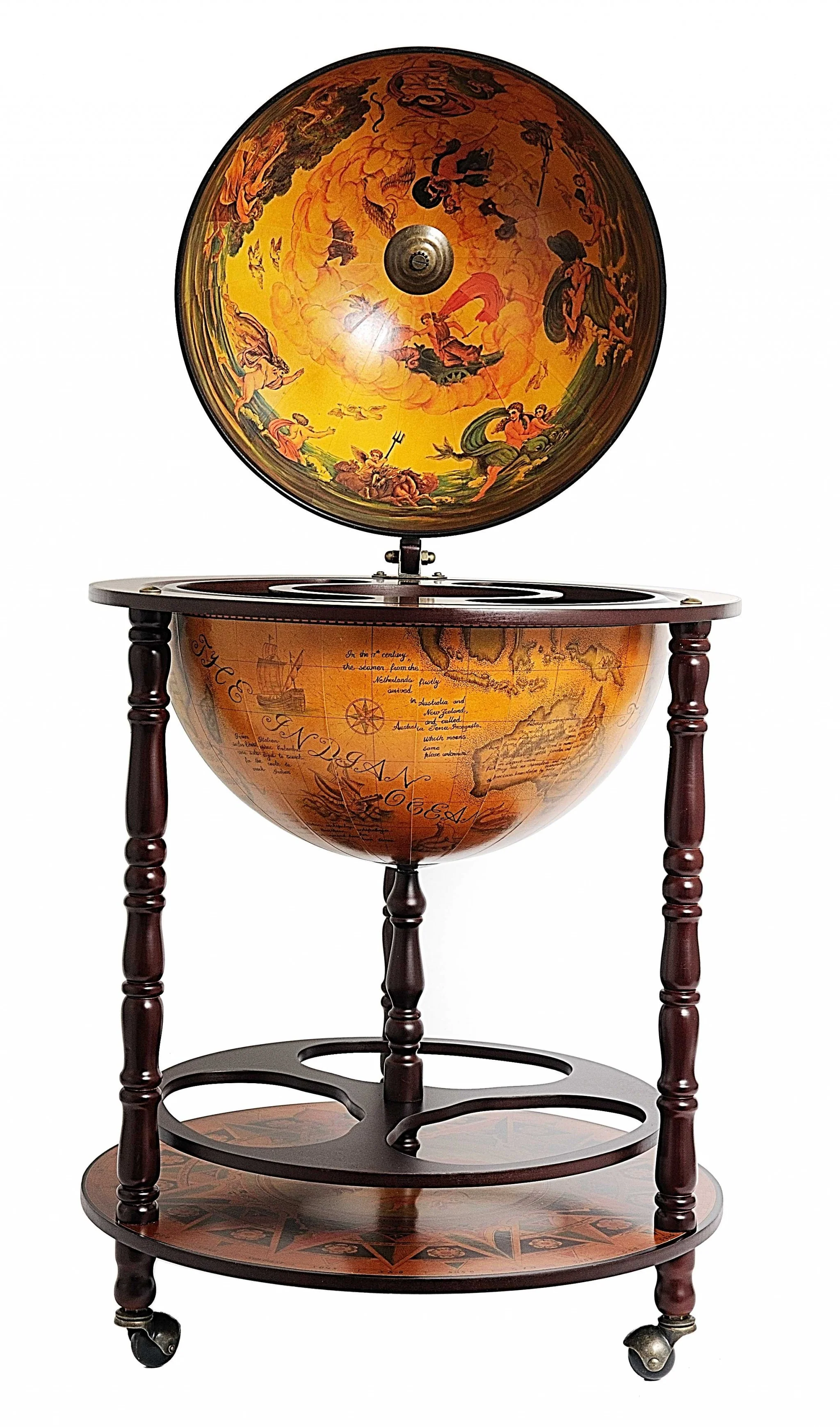 Globe Drink Cabinet By Homeroots - Image 2