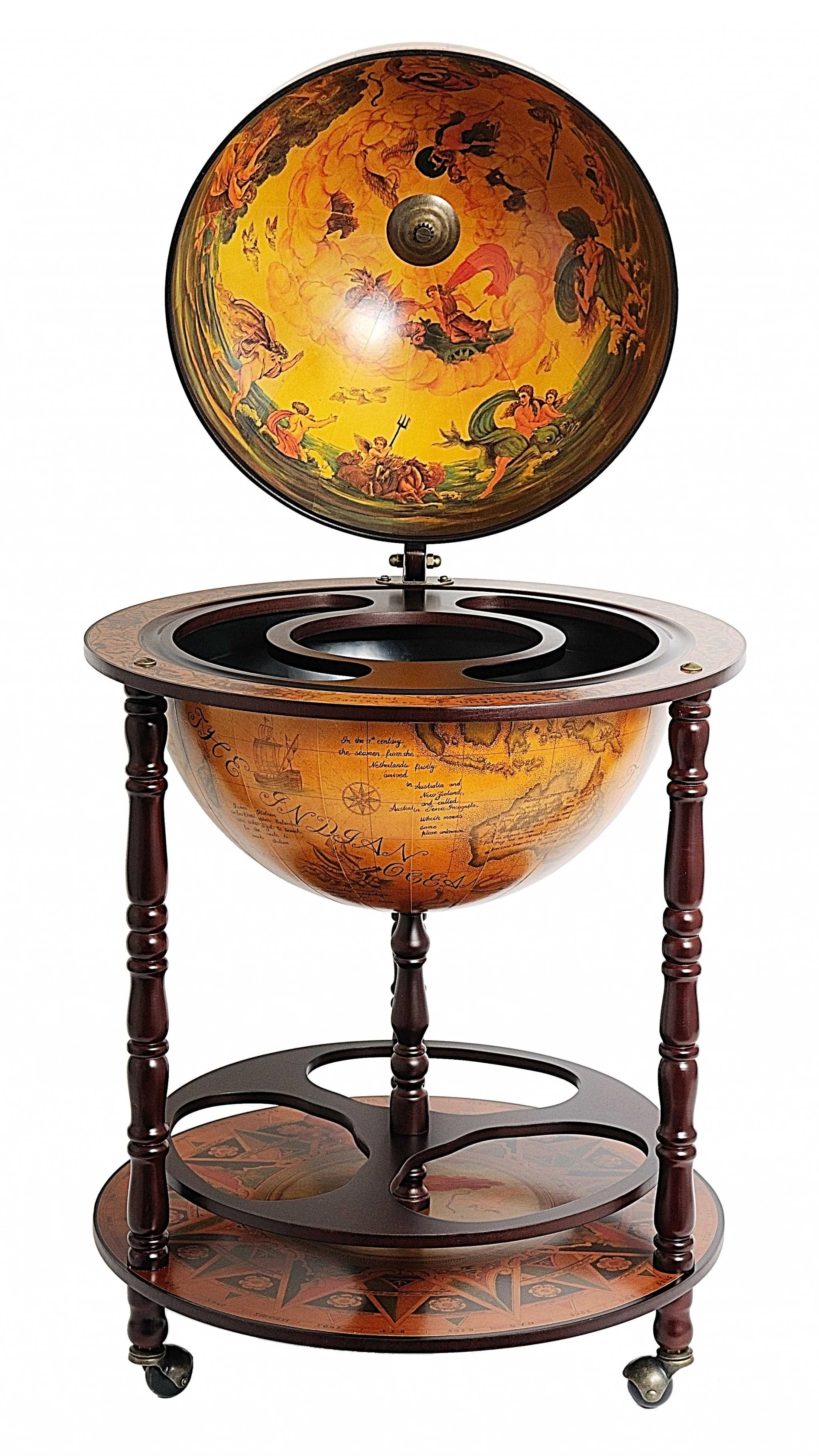 Globe Drink Cabinet By Homeroots - Image 3