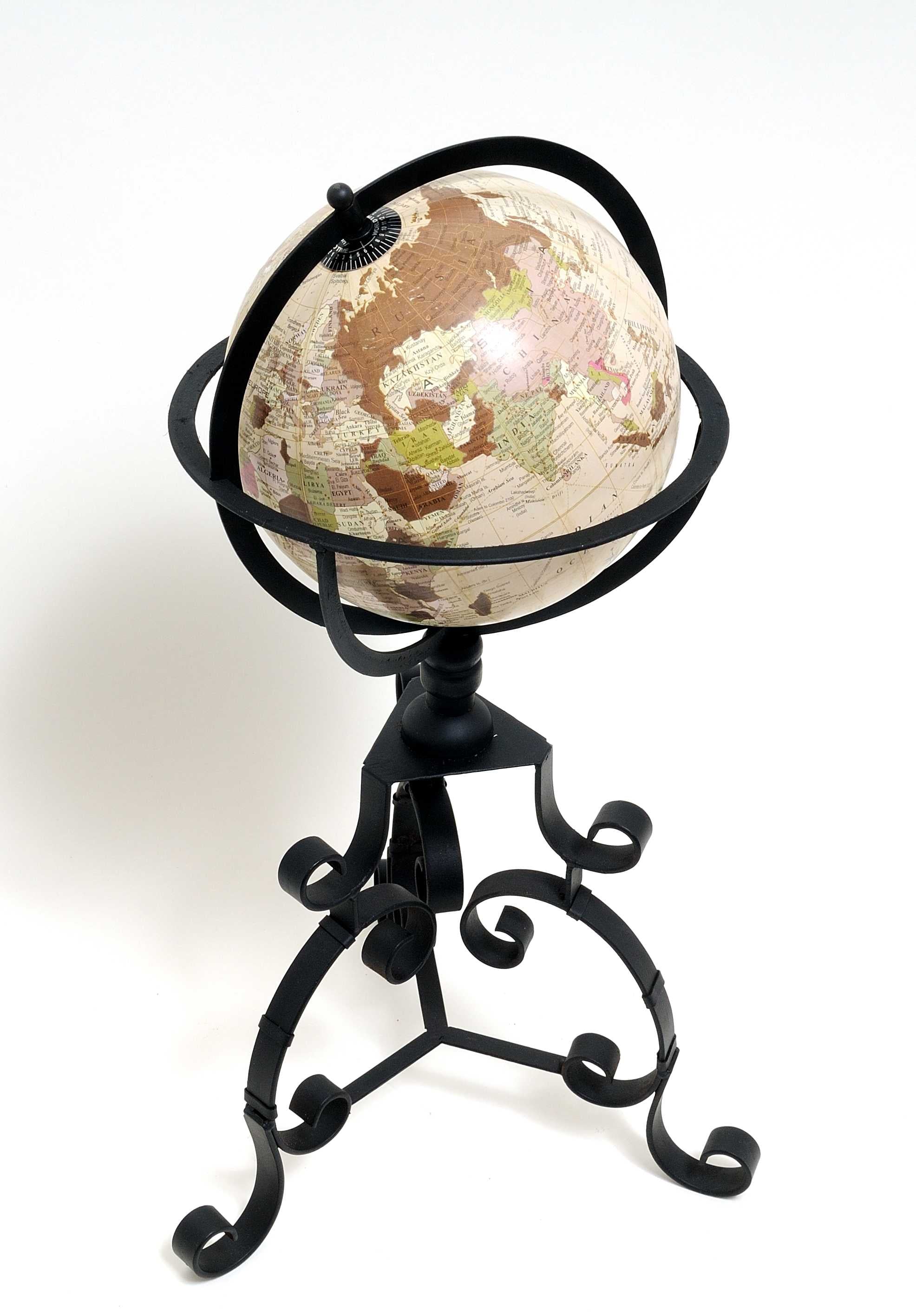 Globe on Tristand By Homeroots - Image 4