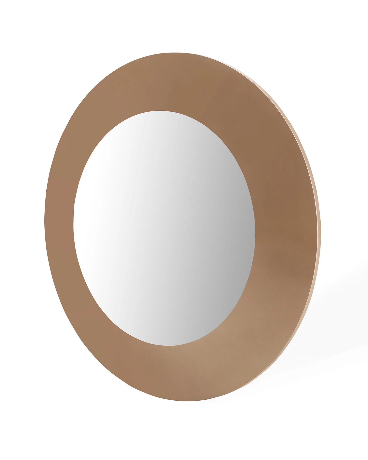 Gloss Gold Glass Mirror By Homeroots - Image 3