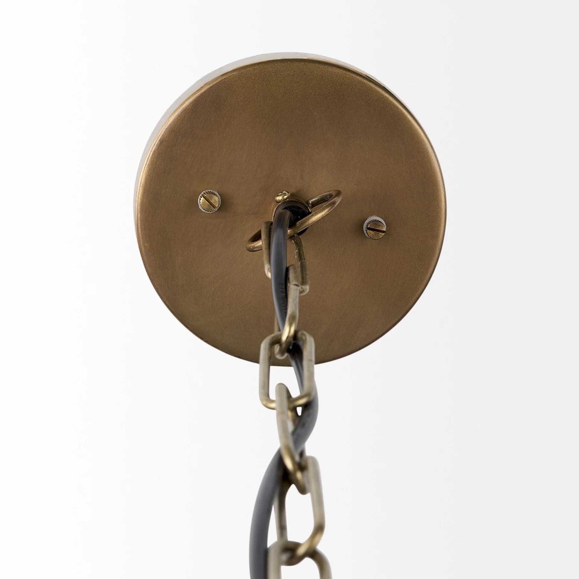 Gold Metal Sphere Pendant Hanging Light By Homeroots - Image 4