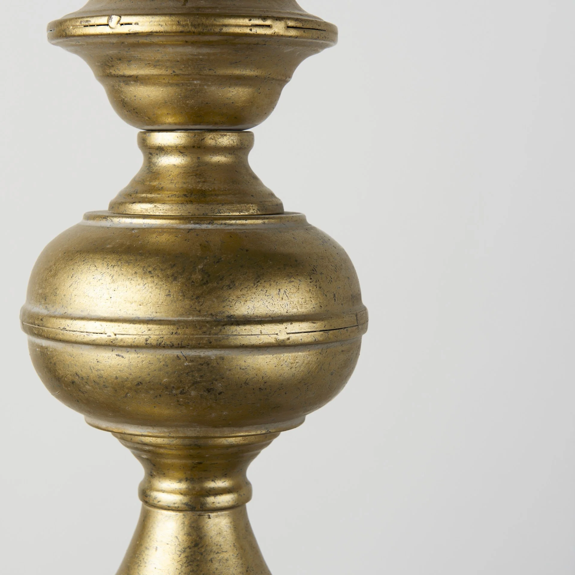 Gold Toned Metal Dome Hanging Pendant Light By Homeroots - Image 7
