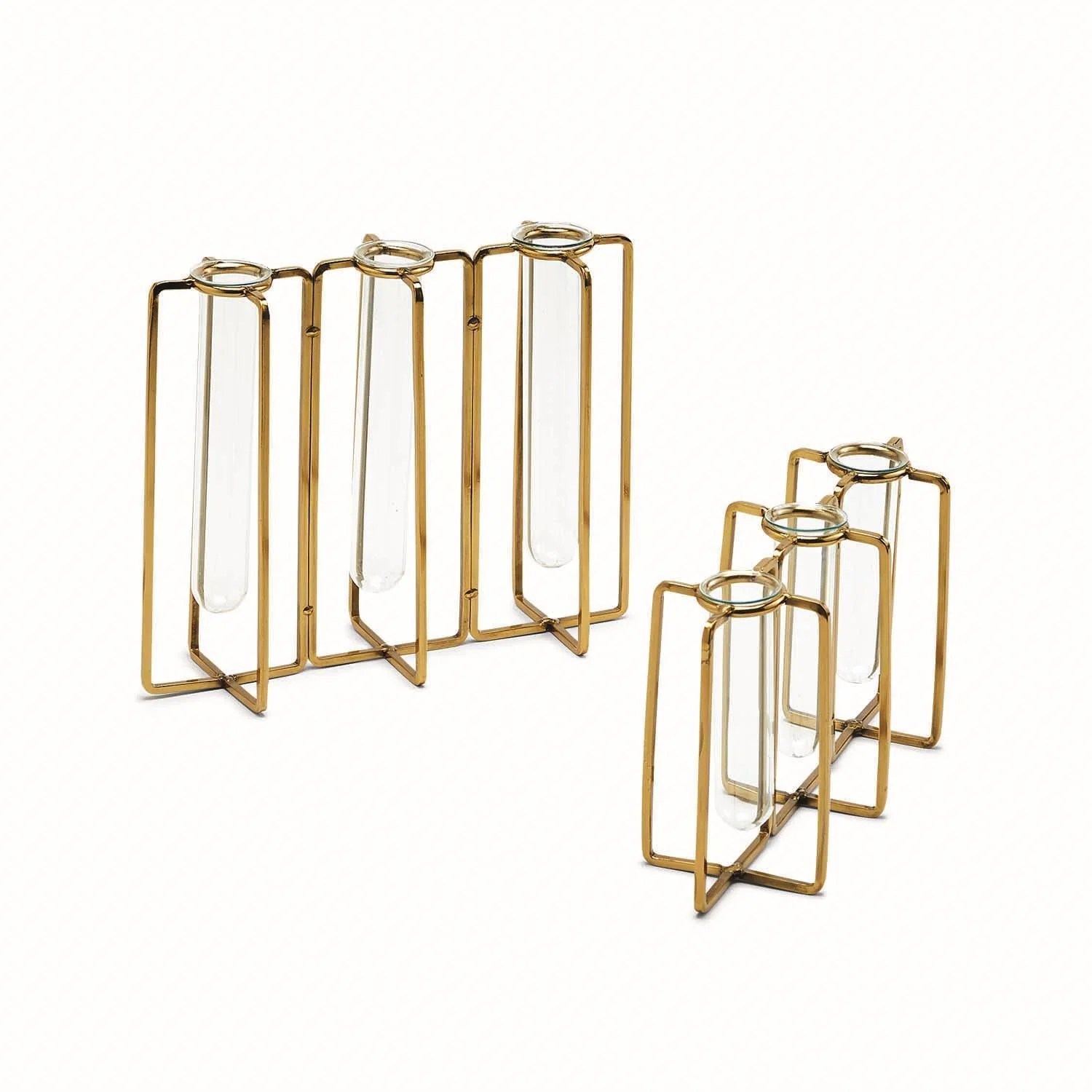 Gold Vase Incl 2 Sizes Set Of 8 By Tozai Home - Image 3