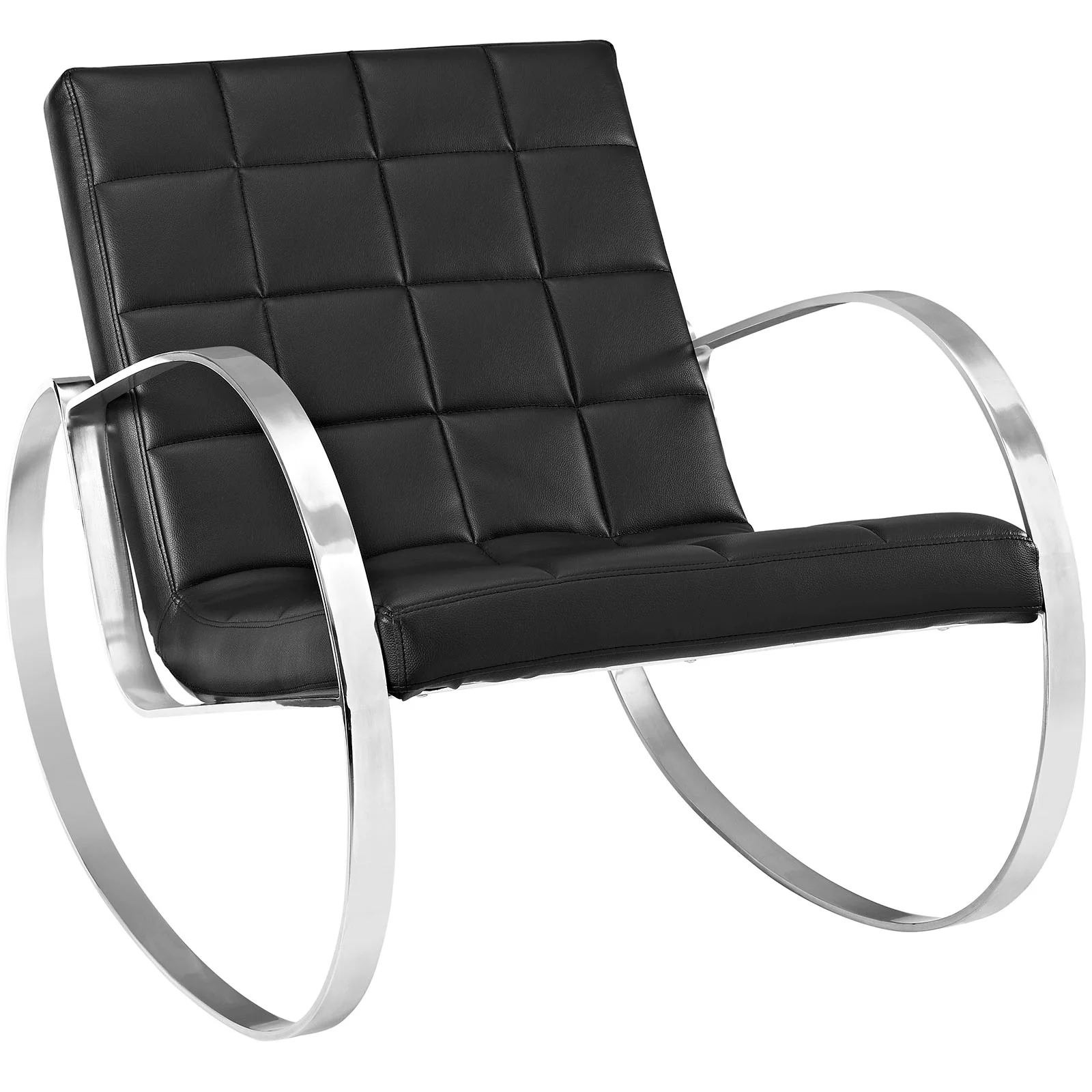 Gravitas Upholstered Vinyl Lounge Chair By Modway - EEI-2084 - Image 2