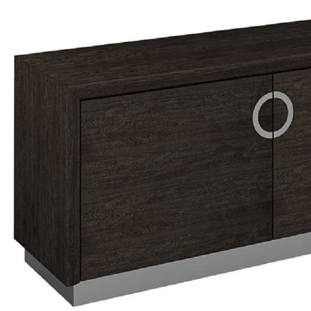 Gray Buffet By Homeroots - 366218 - Image 4