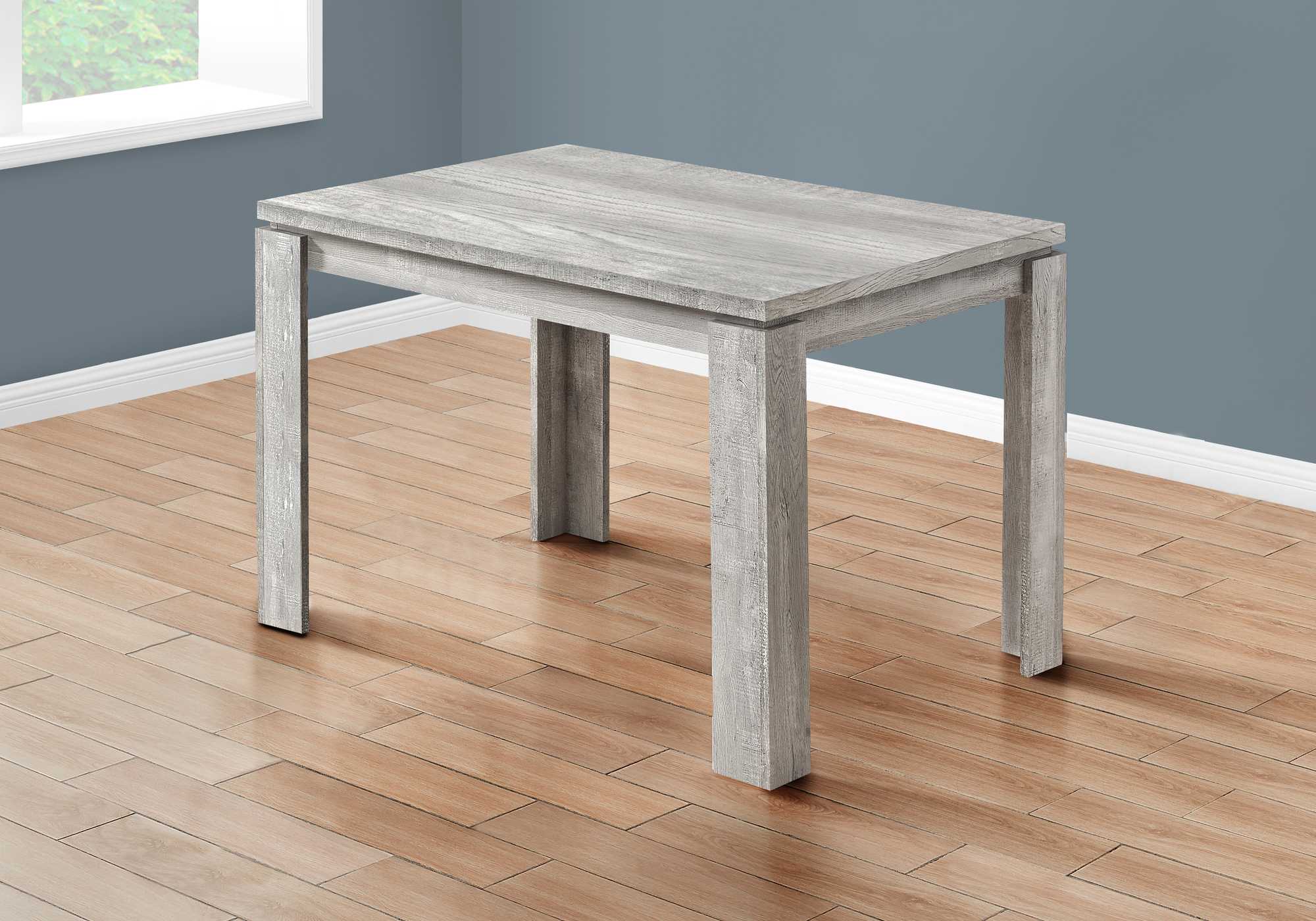 Gray Dining Table By Homeroots - Image 2