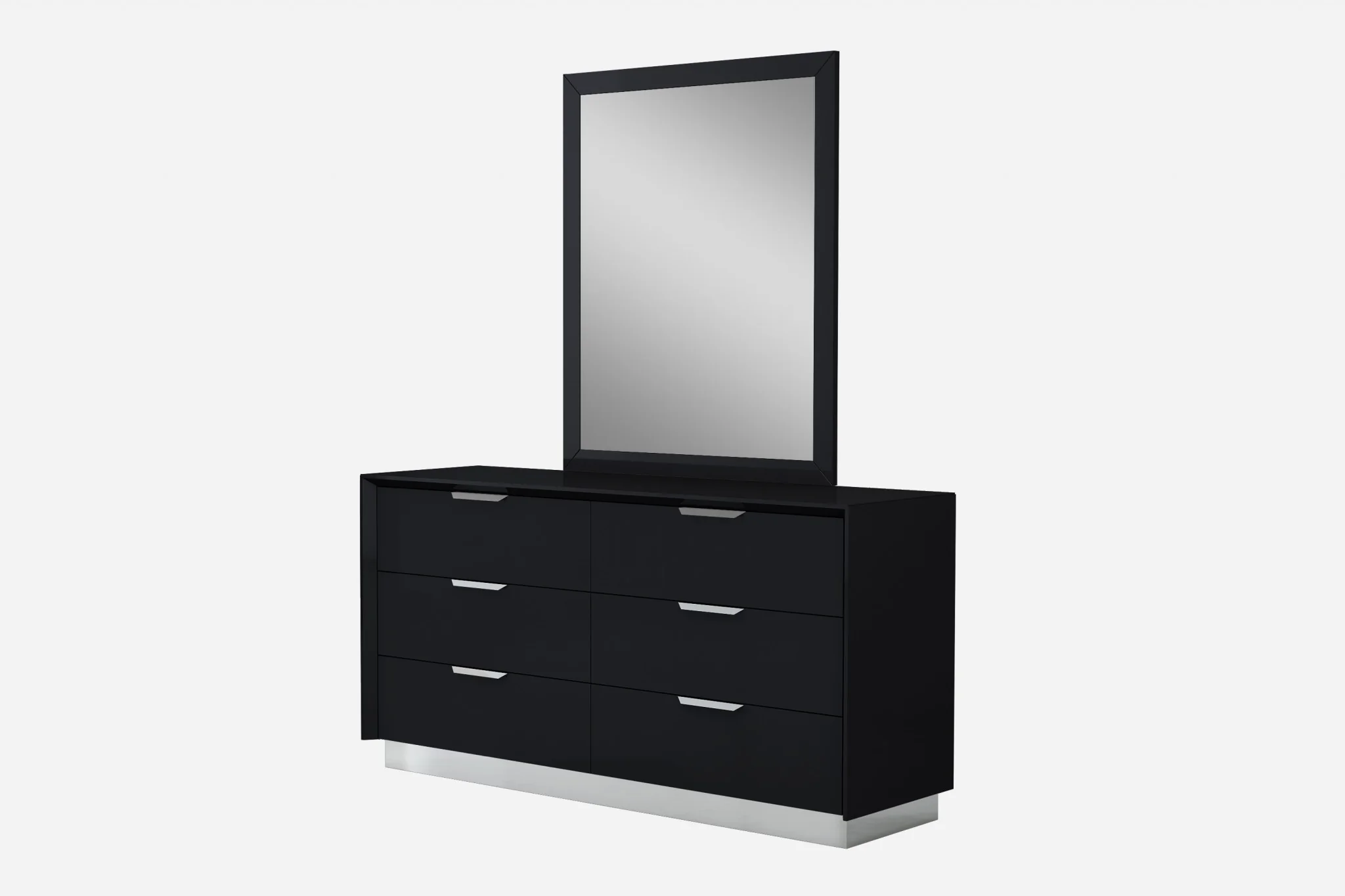 Gray Double Dresser By Homeroots - Image 3