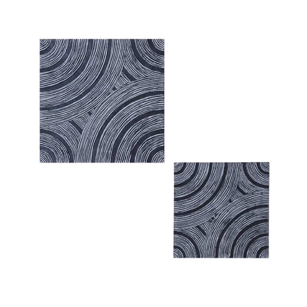 Gray Lined, Square - Wall Decor By Homeroots - Image 5