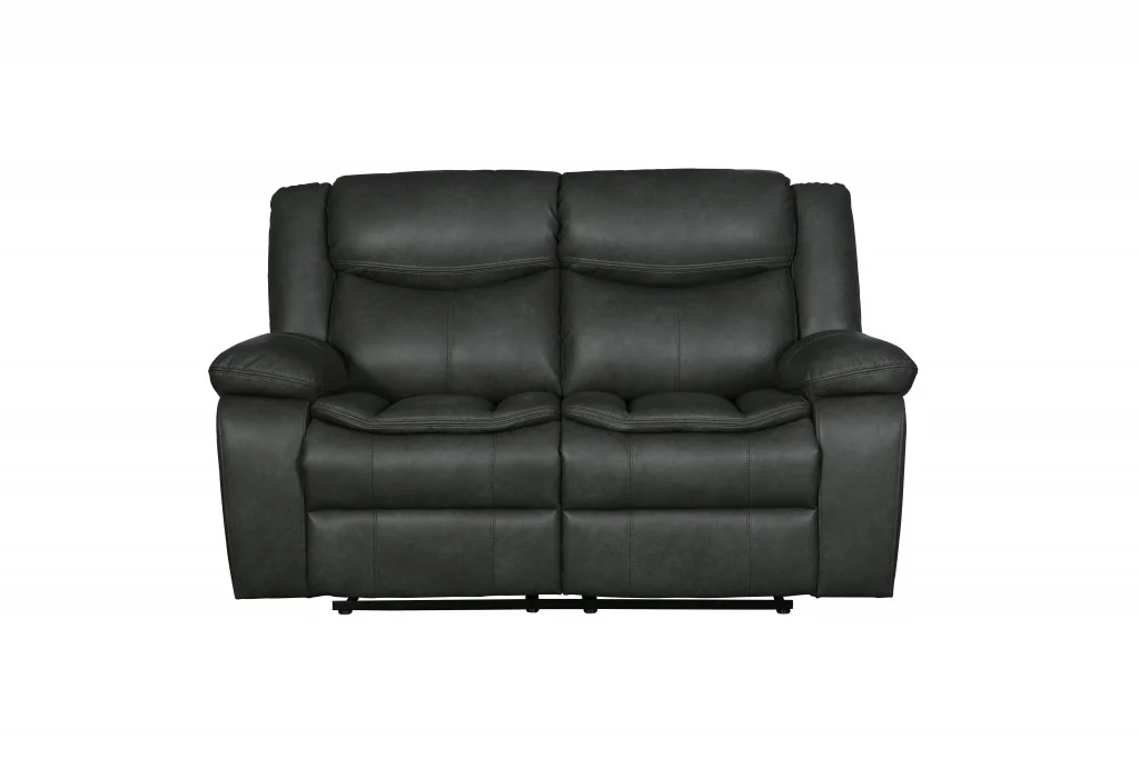 Gray Sofa Set By Homeroots - 366303 - Image 4