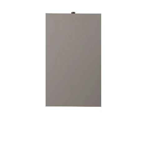 Gray Solid and Manufactured Wood End Table By Homeroots - Image 5