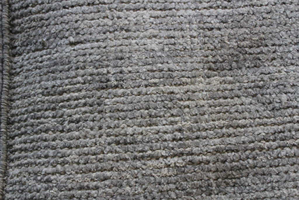 Gray Wool Cube Pouf Ottoman By Homeroots - Image 5