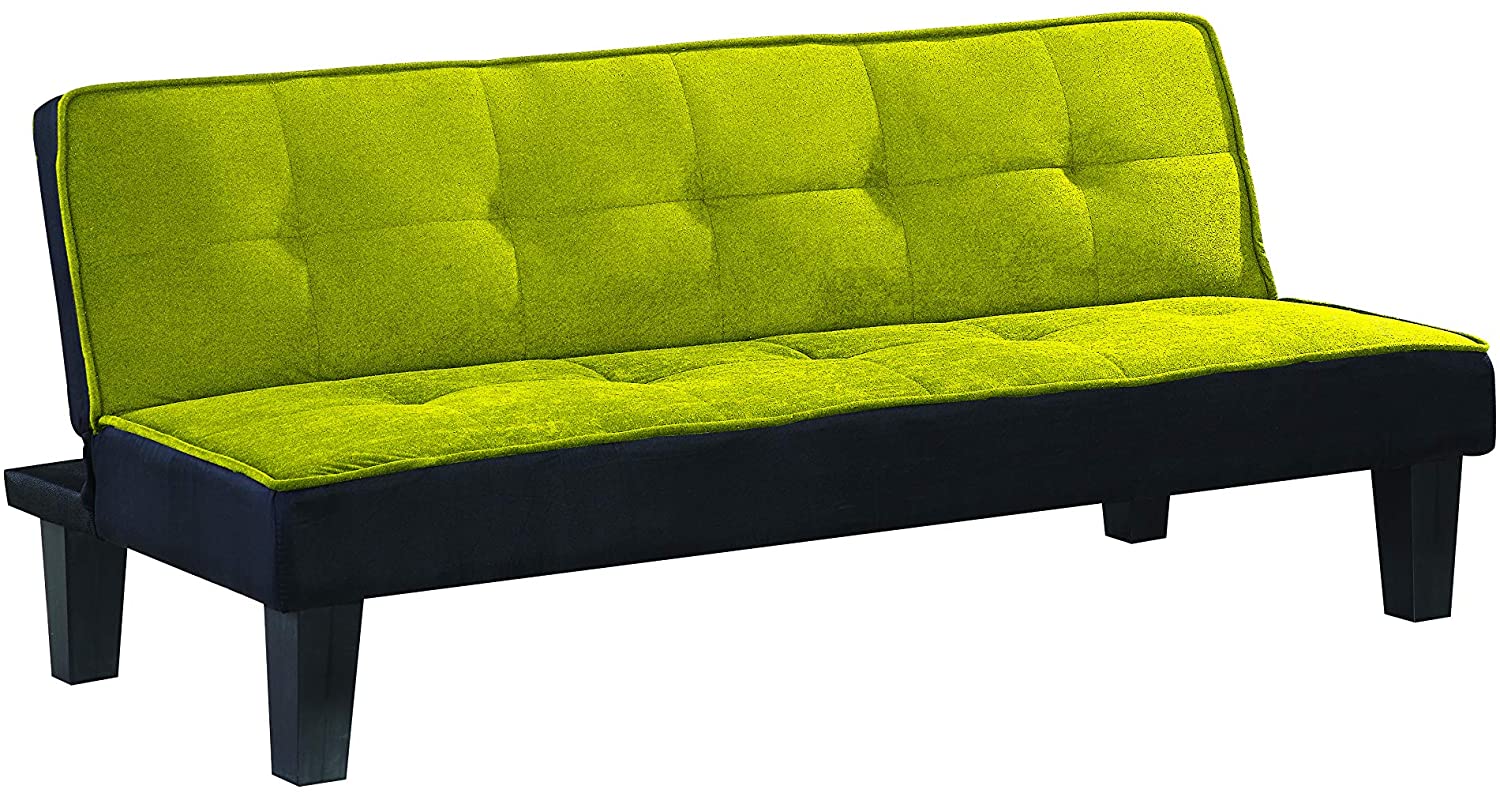 Green Flannel Fabric Adjustable Couch By Homeroots - Image 2