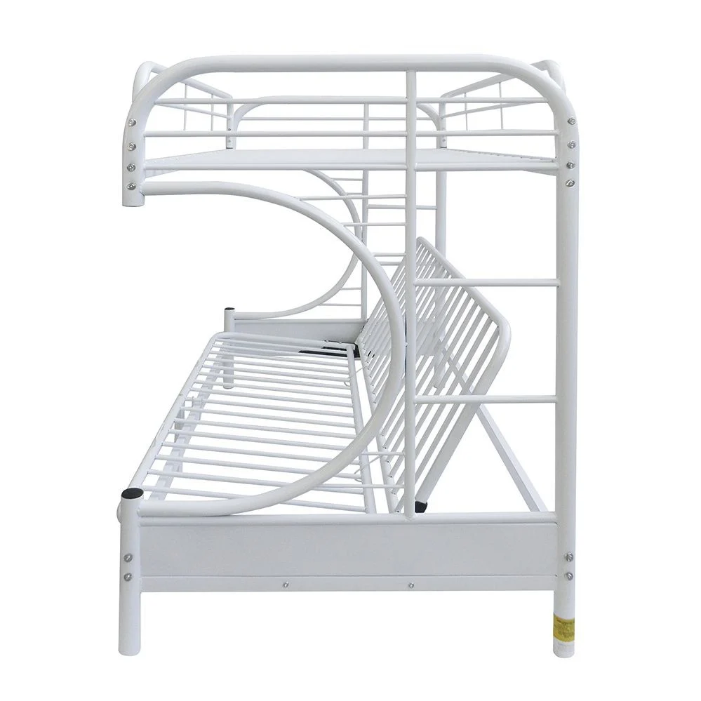 Green Twin Over Full Futon Bunk Bed By Homeroots - Image 12