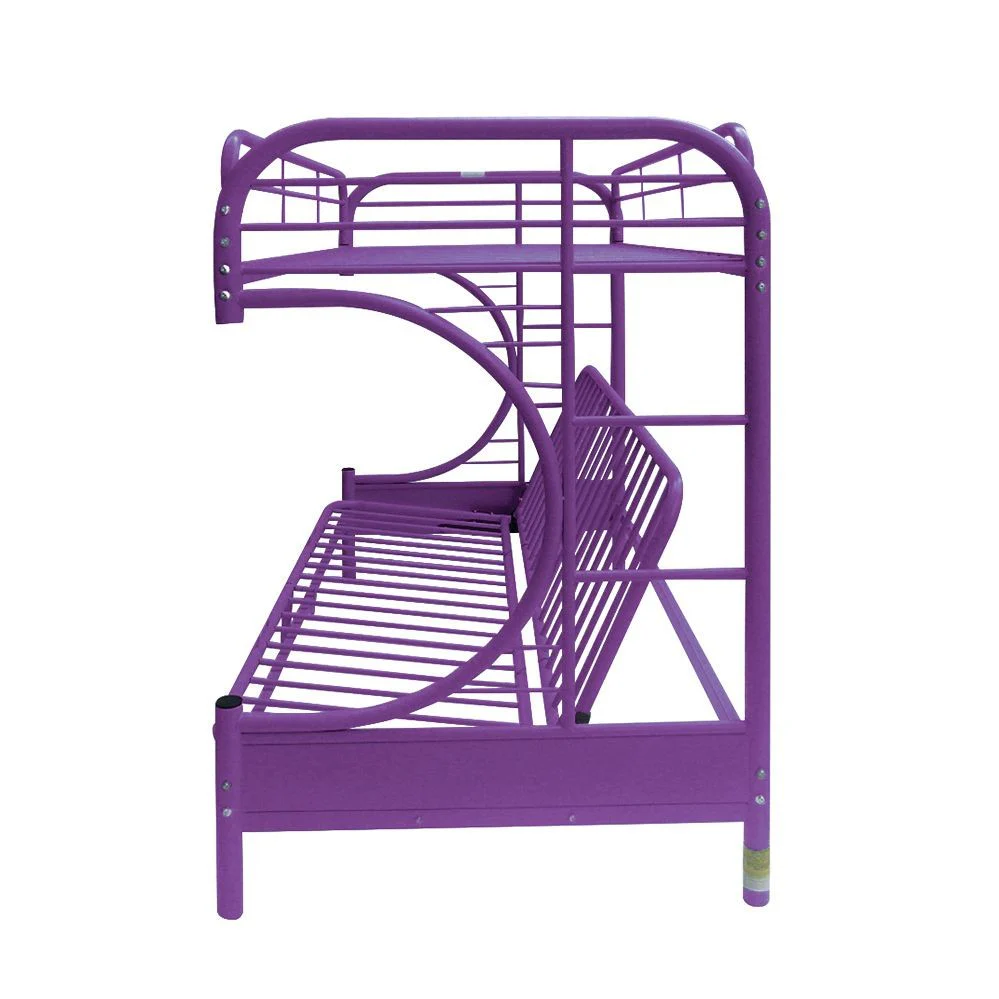 Green Twin Over Full Futon Bunk Bed By Homeroots - Image 9