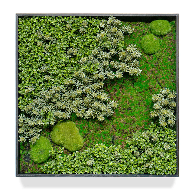 Green Wall, "Essex Mix 1" By Gold Leaf Design Group - Image 6