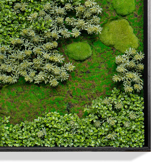Green Wall, 'Essex Mix 2', Bla By Gold Leaf Design Group - Image 3