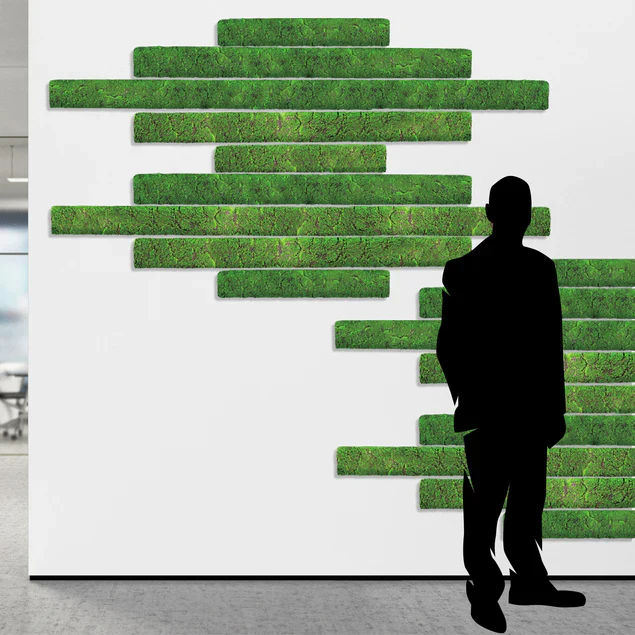 Green Wall, Strip 24.5"L "New By Gold Leaf Design Group - Image 4