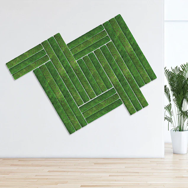 Green Wall, Strip 24.5"L "New By Gold Leaf Design Group - Image 6